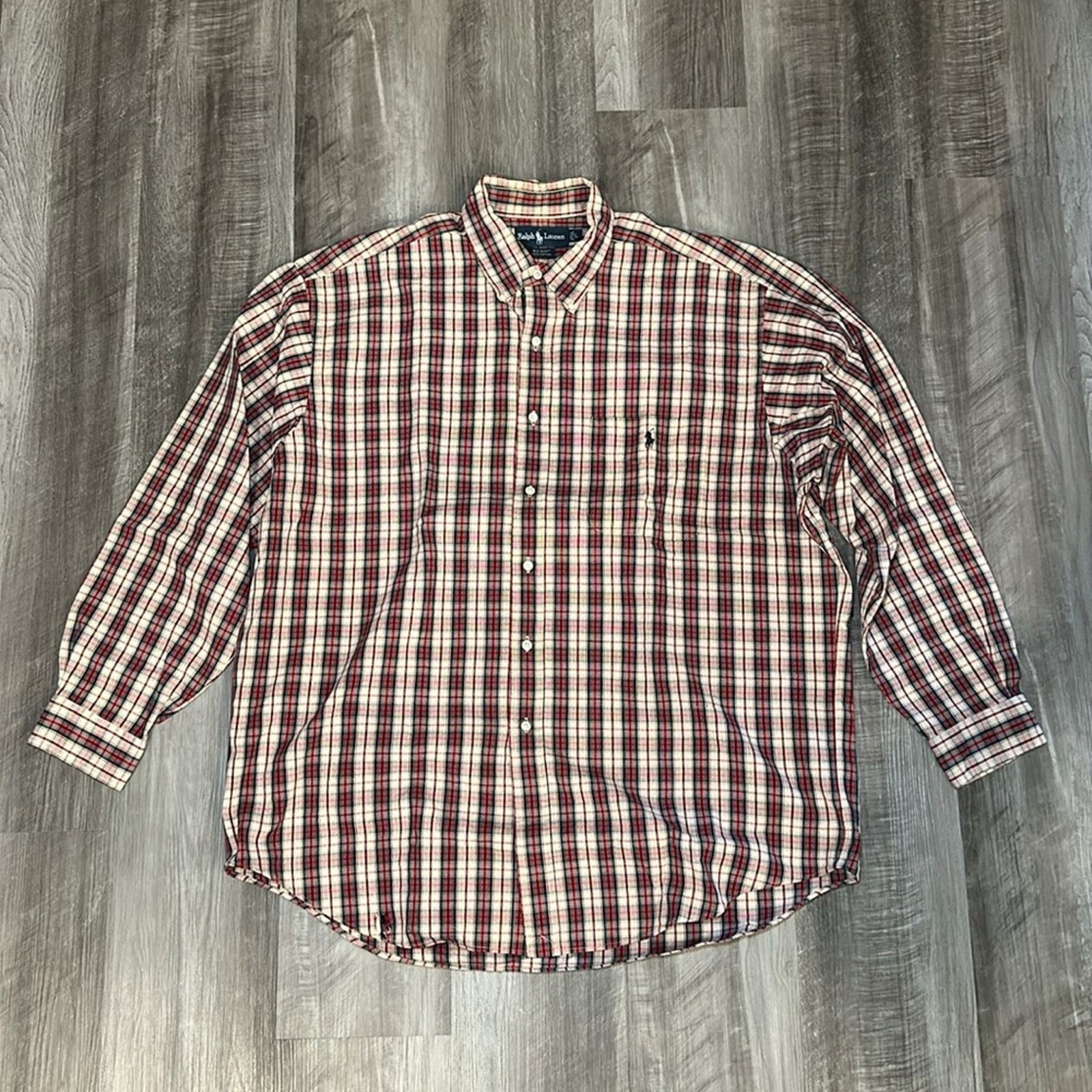 Ralph Lauren Ralph Lauren Big Shirt Long Sleeve Button Down - Large Size US L / EU 52-54 / 3 - 2 Thumbnail