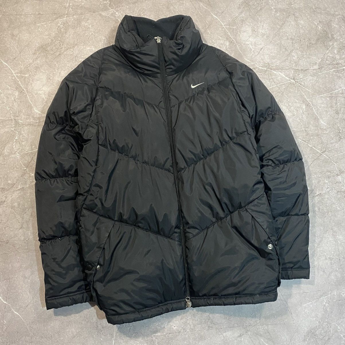 Nike VINTAGE NIKE DOWN PUFFER JACKET MINI SWOOSH 00S Size US M / EU 48-50 / 2 - 1 Thumbnail