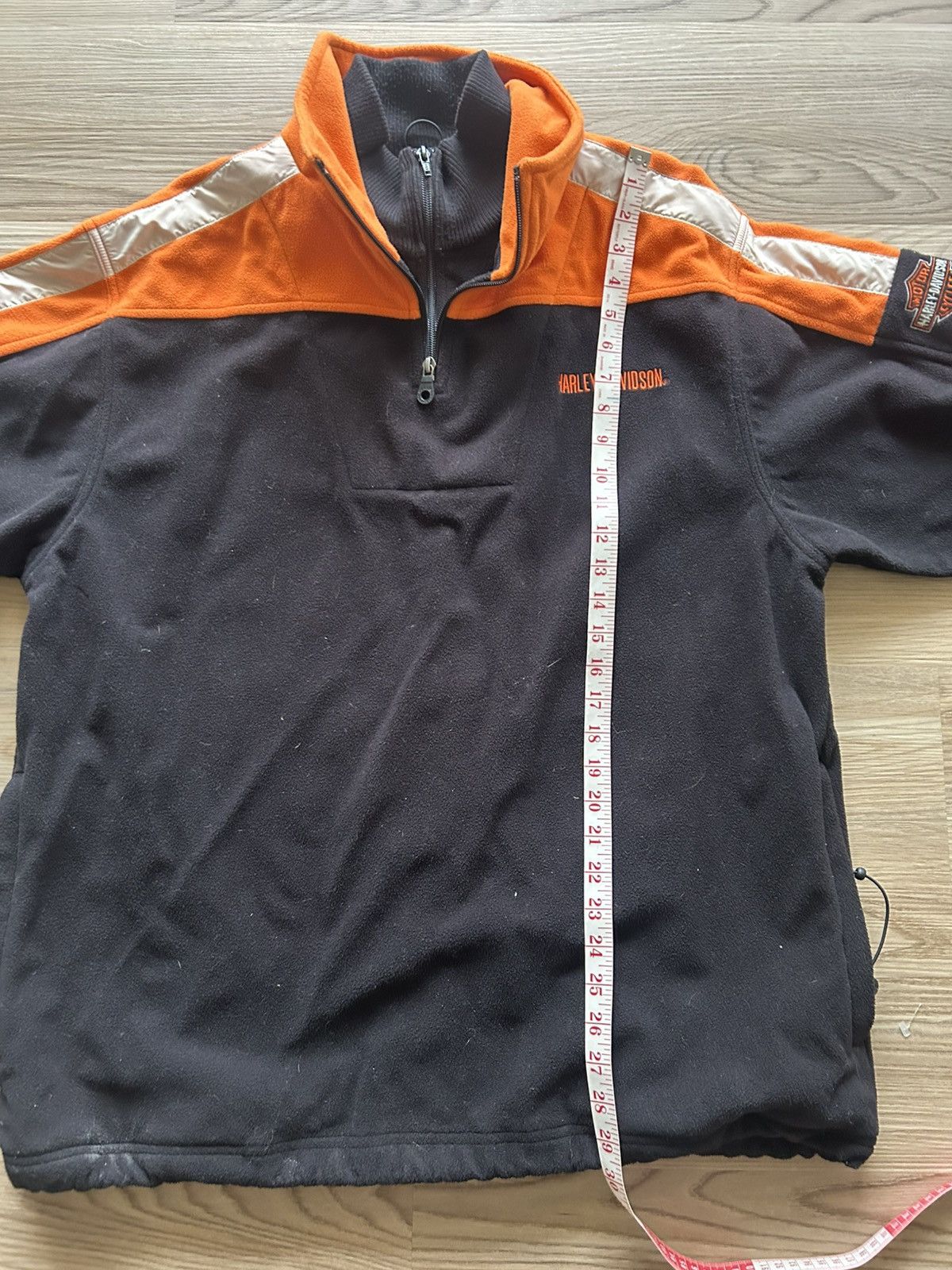 Harley Davidson Harley Davidson Double Zip Waterproof Fleece Pullover Size US XL / EU 56 / 4 - 10 Thumbnail