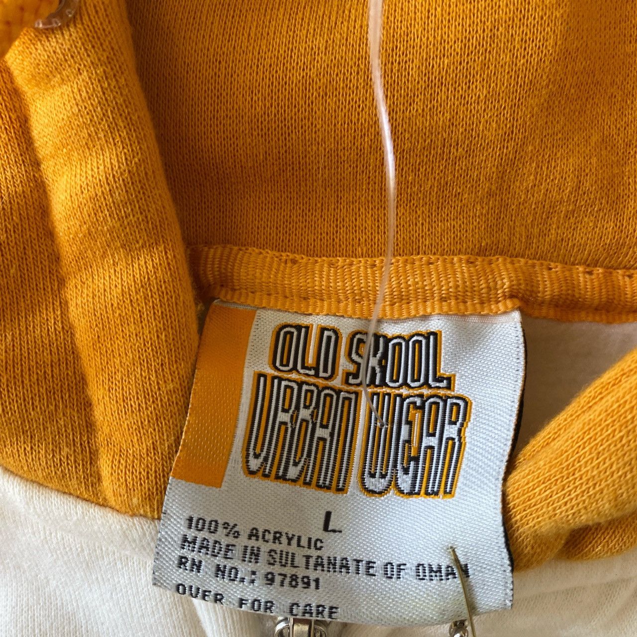 Other yellow old skool hoodie Size US L / EU 52-54 / 3 - 6 Thumbnail