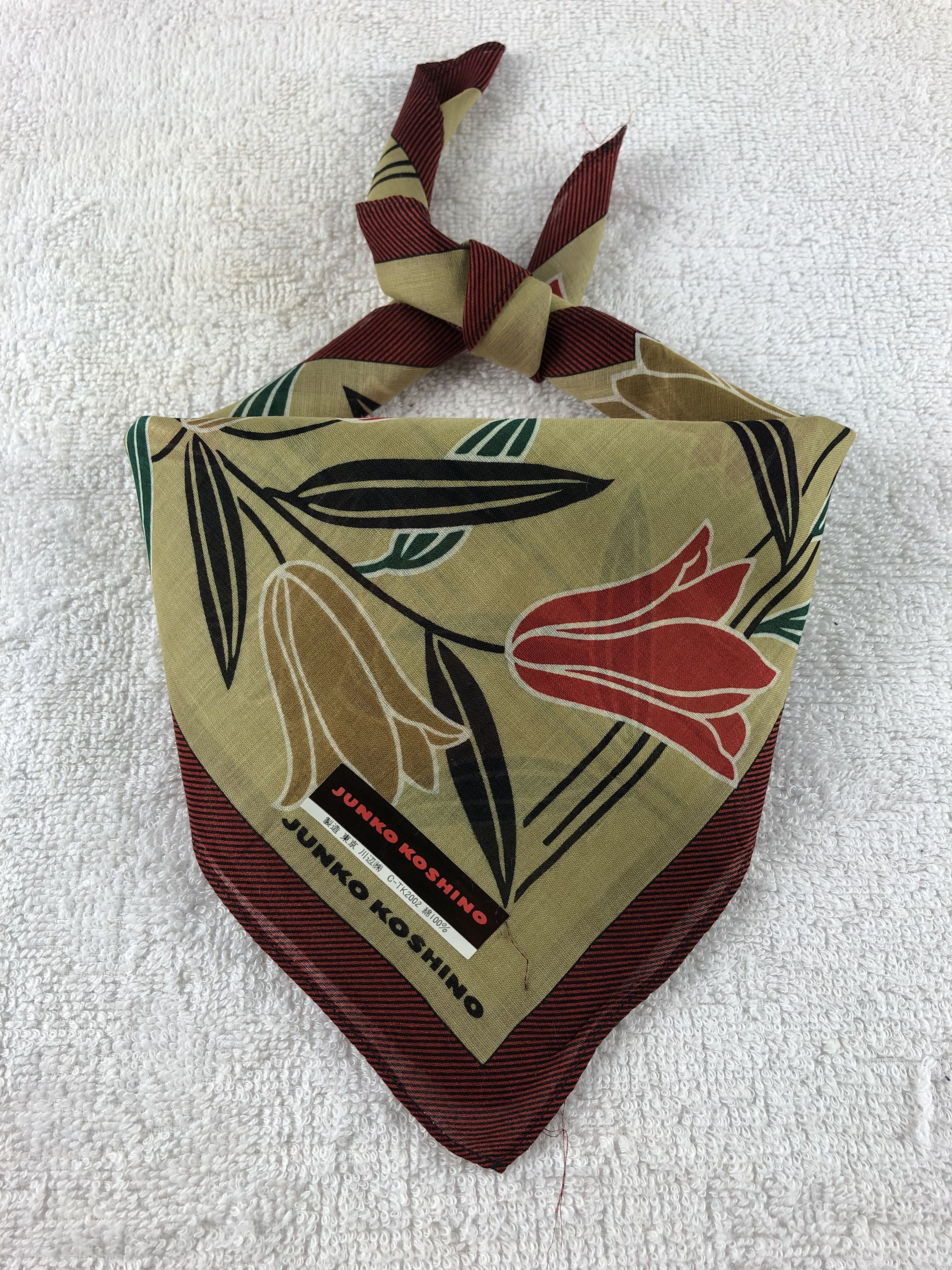 Mr. Junko Junko Koshino Handkerchief / Bandana / Neckerchief Size ONE SIZE - 1 Thumbnail