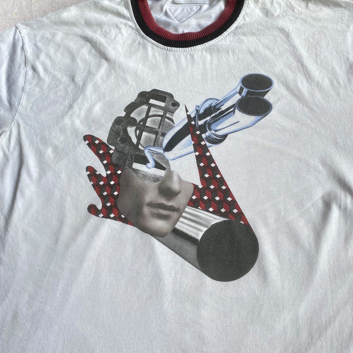 SS17 Collage Print 2 x 4 T Shirt