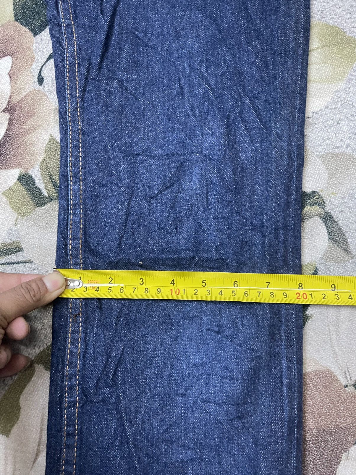Japanese Brand Serge De Blue Jeans Streetwear Size 28" / US 6 / IT 42 - 13 Thumbnail