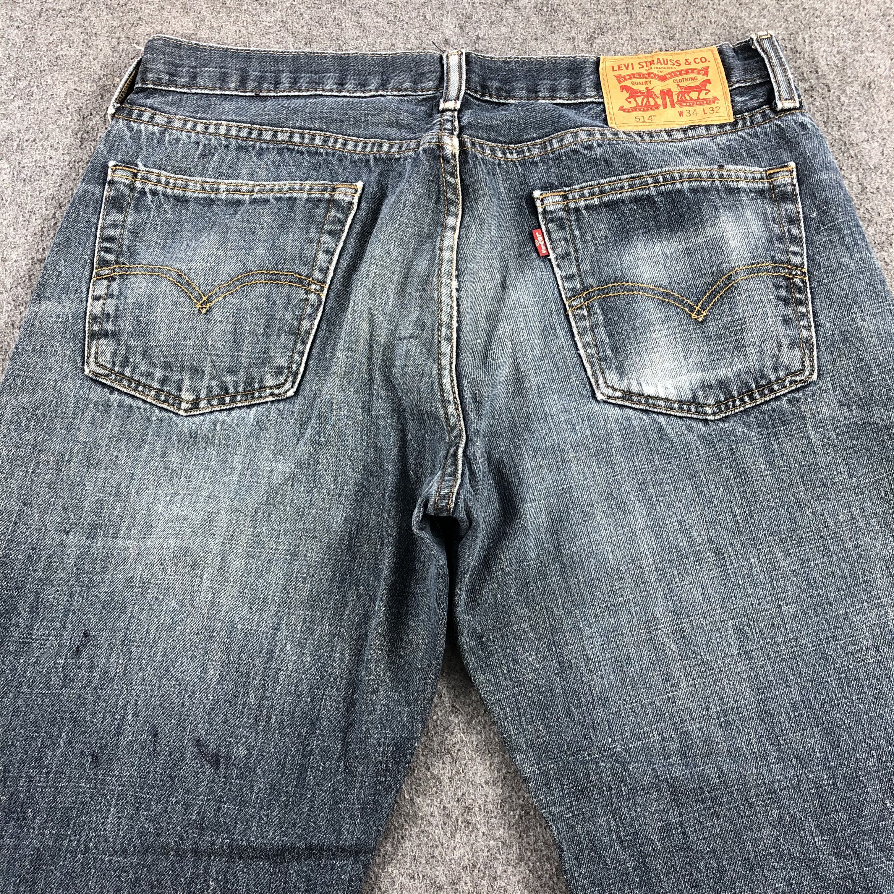 Levi's Vintage Levis 514 Earth Tone Jeans-J1641 Size US 34 / EU 50 - 4 Thumbnail
