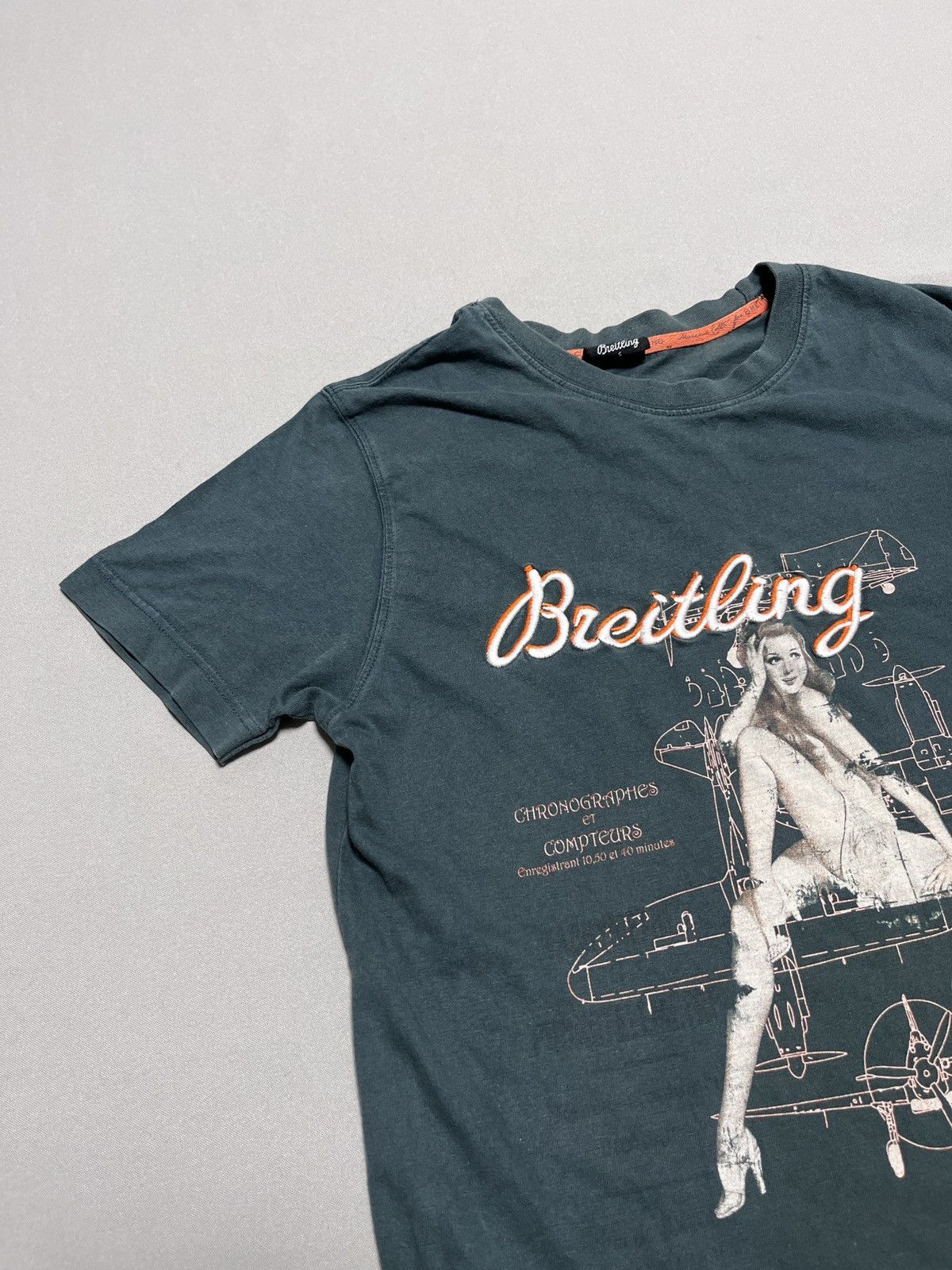 Breitling Breitling Pin-up Girl Plane T-shirt Size US S / EU 44-46 / 1 - 2 Thumbnail