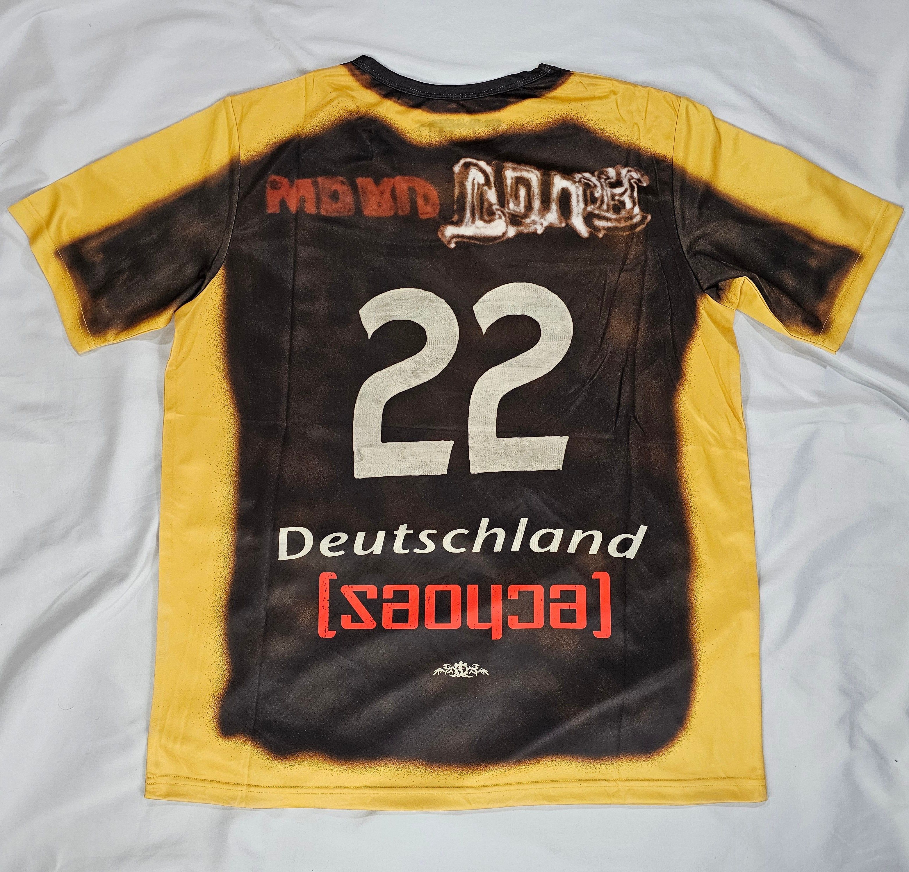 Travis Scott Germany soccer jersey Mサイズ Travis Scott Travis Scott Germany Soccer Jersey Yellow Black