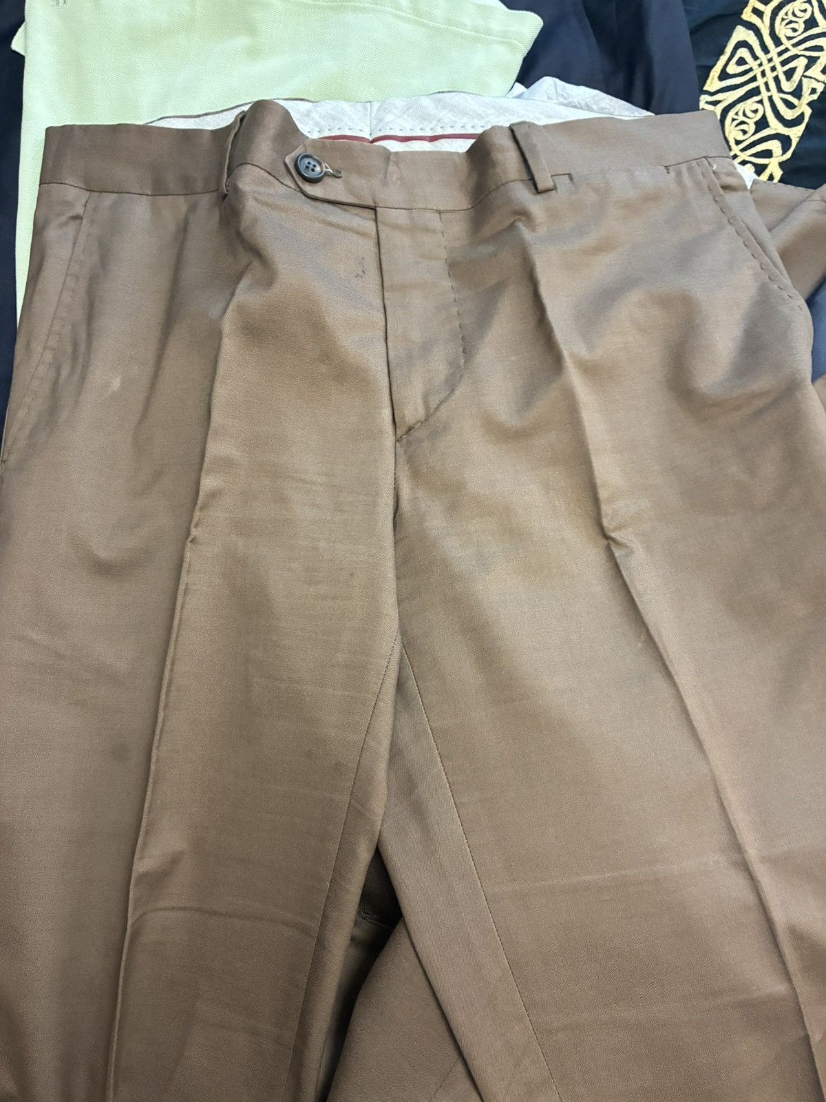 Brunello Cucinelli Brunello Cucinelli brown wool suit size it 50 / uk 40 / m Size 40R - 8 Thumbnail