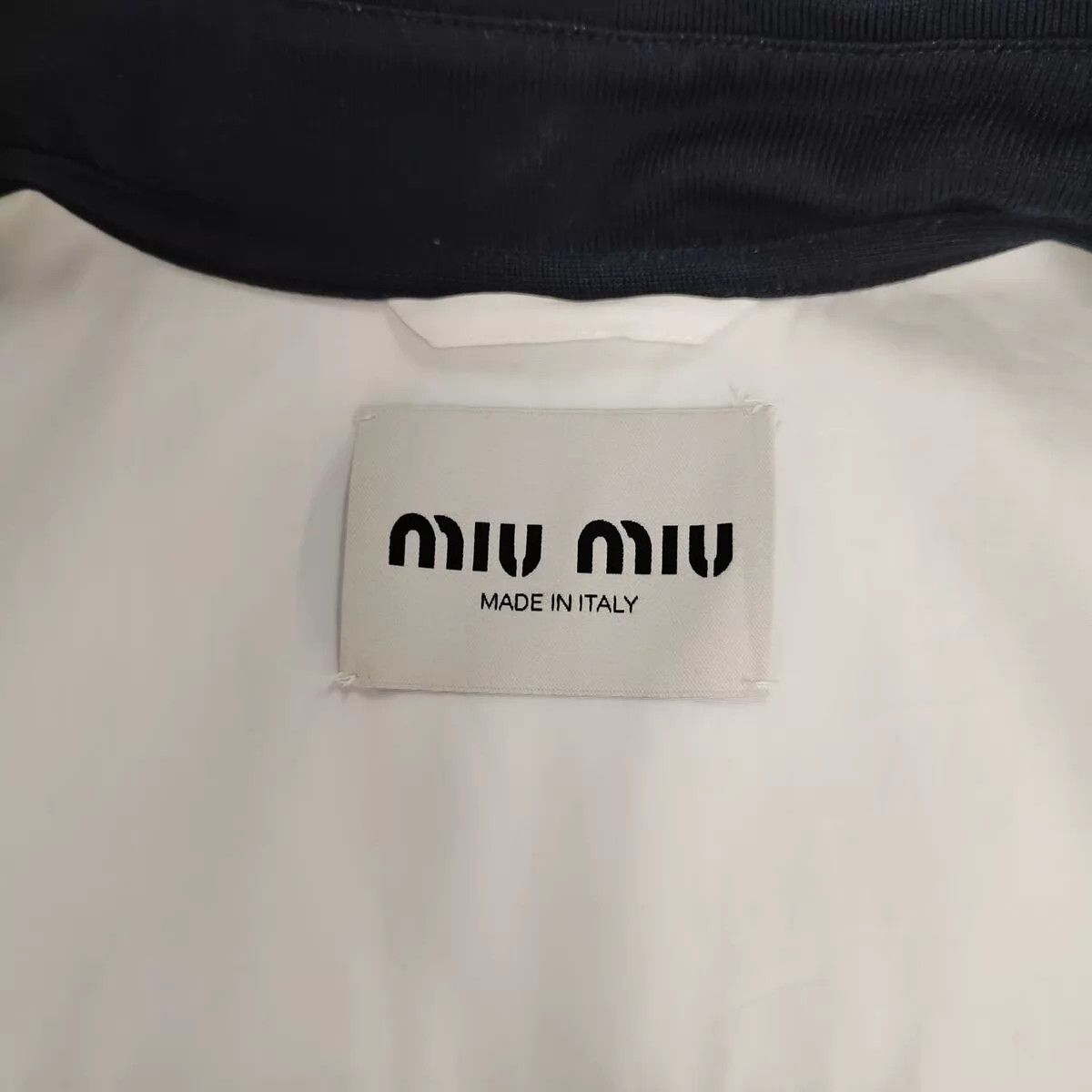 Miu Miu MIU MIU black white trim jacket women's 36 Size XS / US 0-2 / IT 36-38 - 8 Thumbnail