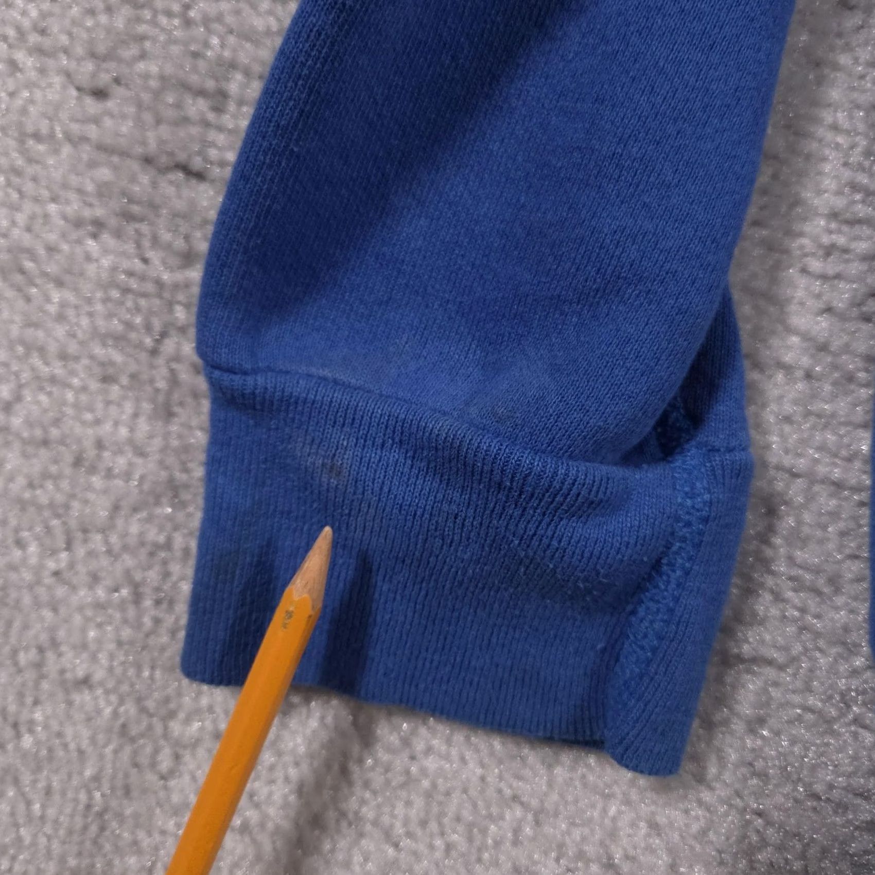 Tultex VINTAGE Sweatshirt Womens 2X Blue Crewneck Pullover Made in USA 90s Sweat Appeal Tultex Cotton Polyester Crewneck Mens Womens Girls Boys Size XXL / US 16-18 / IT 52-54 - 5 Thumbnail