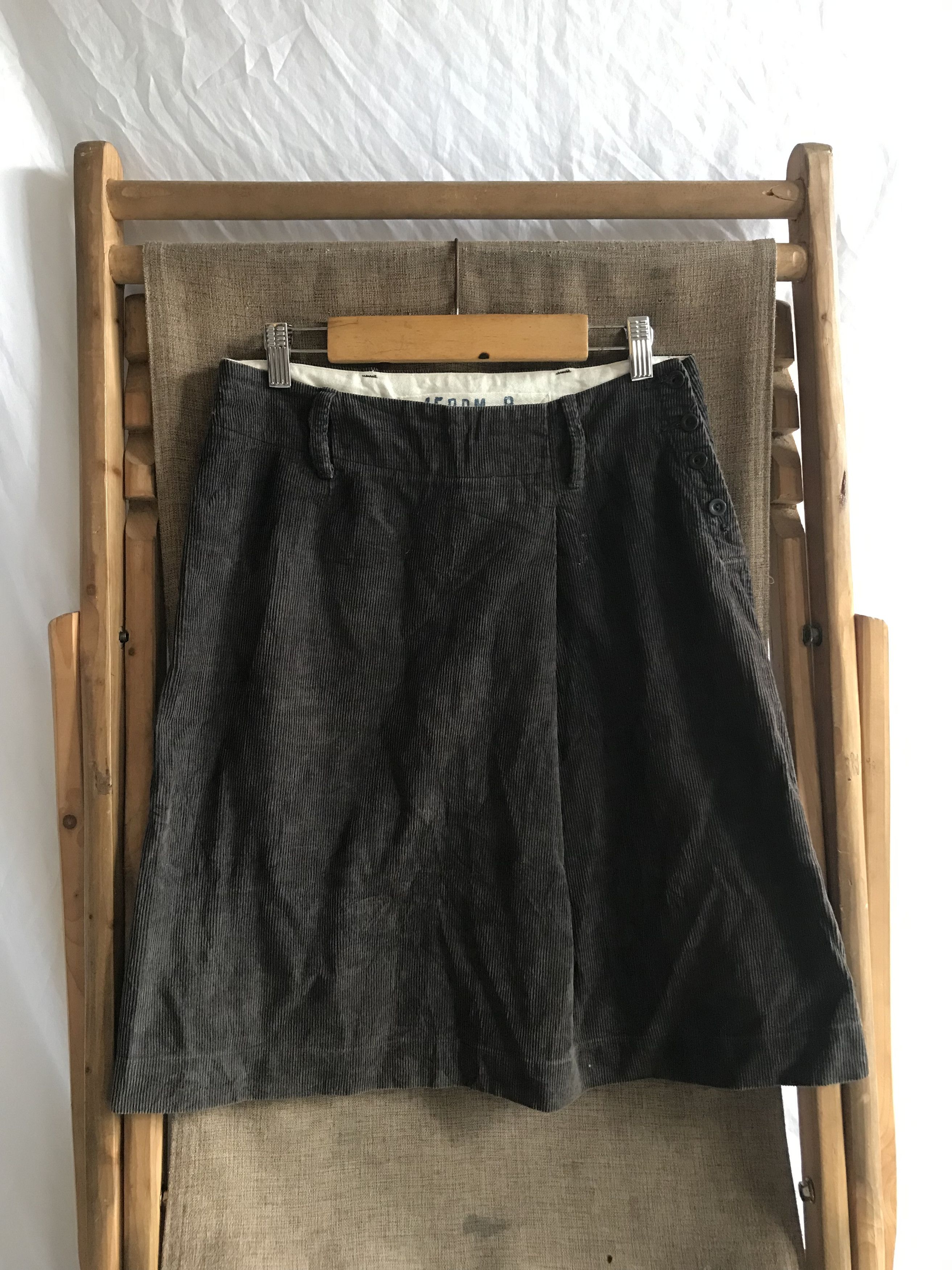 45rpm 45RPM STUDIO CORDUROY SKIRT SIDE BUTTON Size 27" / US 4 / IT 40 - 1 Thumbnail