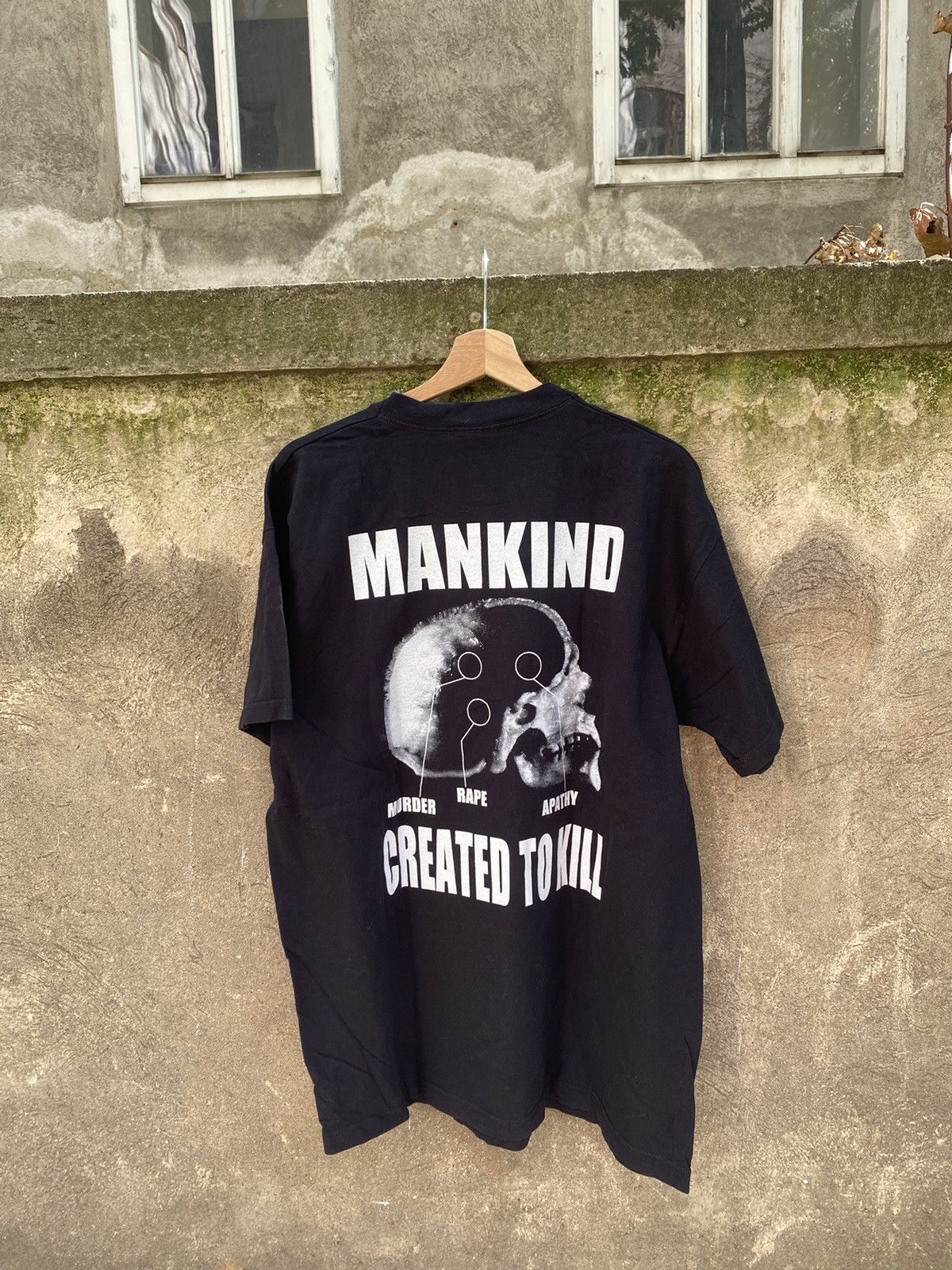 Vintage Vintage Aborted Mankind Created To Kill Death Metal Tee Size US XL / EU 56 / 4 - 2 Thumbnail