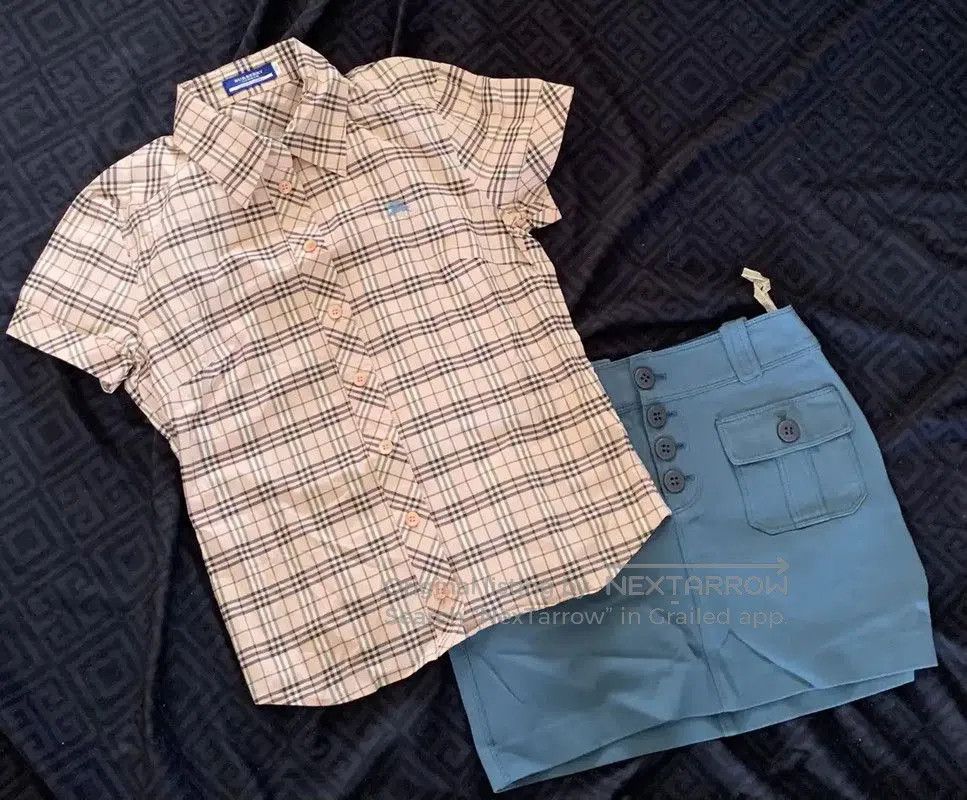 Burberry Pink Short Sleeve Shirt for Women.