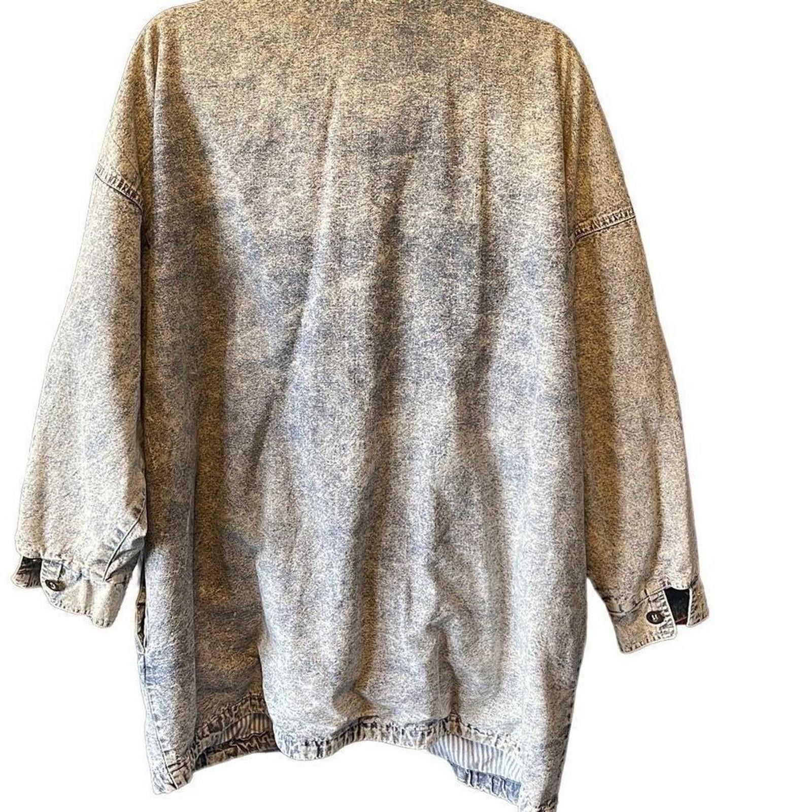 Barena Venezia 1980's Venezia grunge stonewall denim coat os Size ONE SIZE - 2 Thumbnail