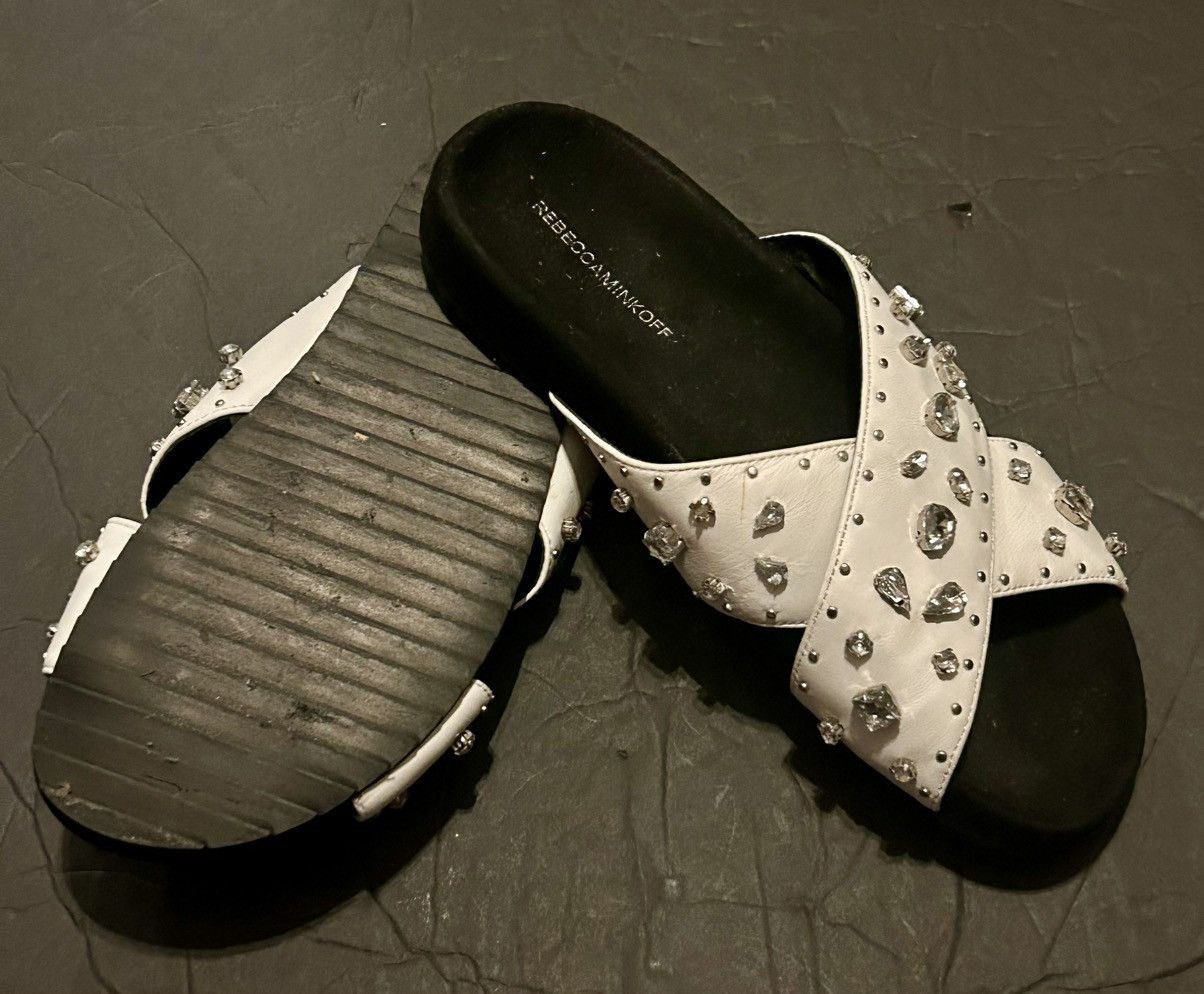 Rebecca Minkoff Rebecca Minkoff jeweled slides Size US 8.5 / IT 38.5 - 4 Thumbnail