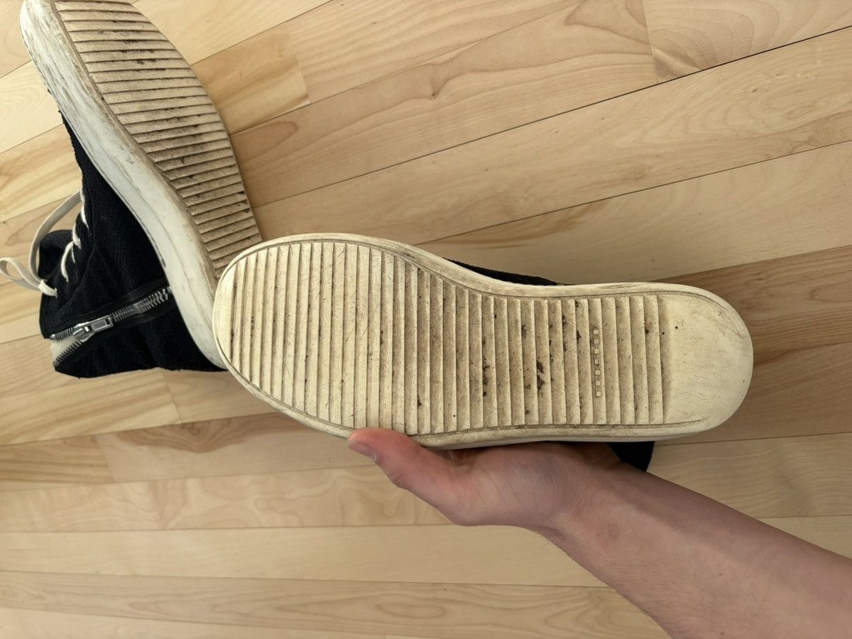 Rick Owens DRKSHDW Perforated Ramones Size US 9.5 / EU 42-43 - 4 Thumbnail