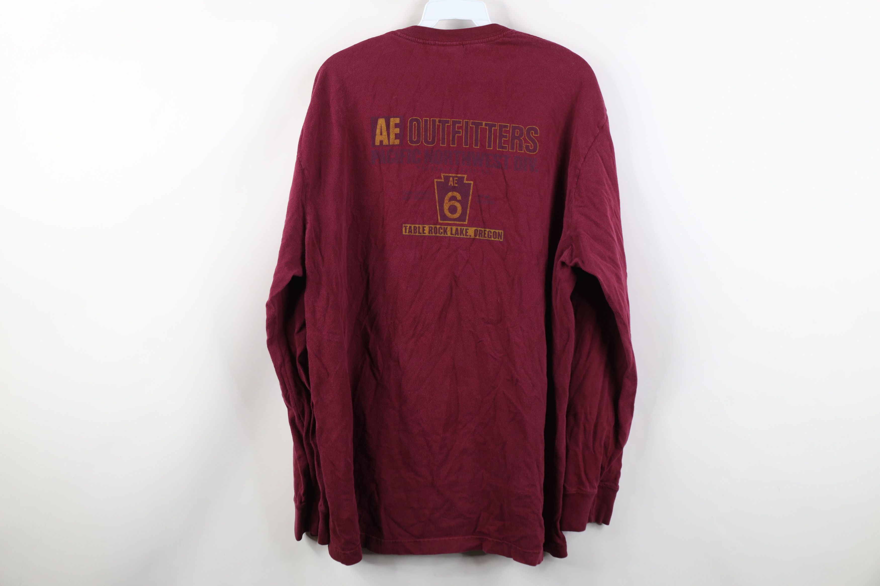 American Eagle Outfitters Vintage 90s Y2K American Eagle Outfitters Faded Park T-Shirt Size US L / EU 52-54 / 3 - 13 Thumbnail