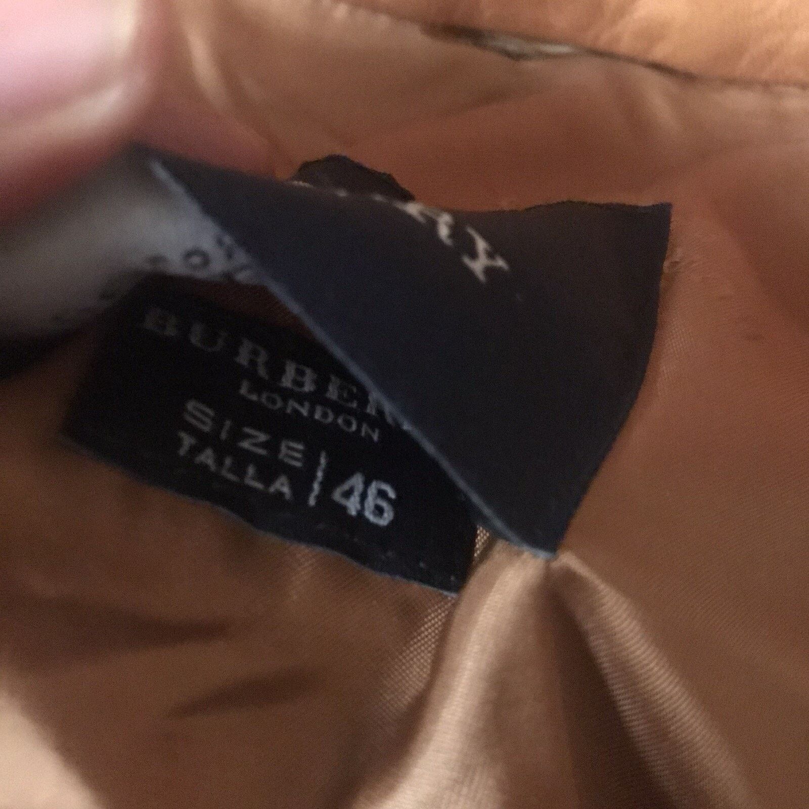 Burberry Burberry London Leather Jacket trench coat Overcoat ORANGE Size L / US 10 / IT 46 - 11 Thumbnail