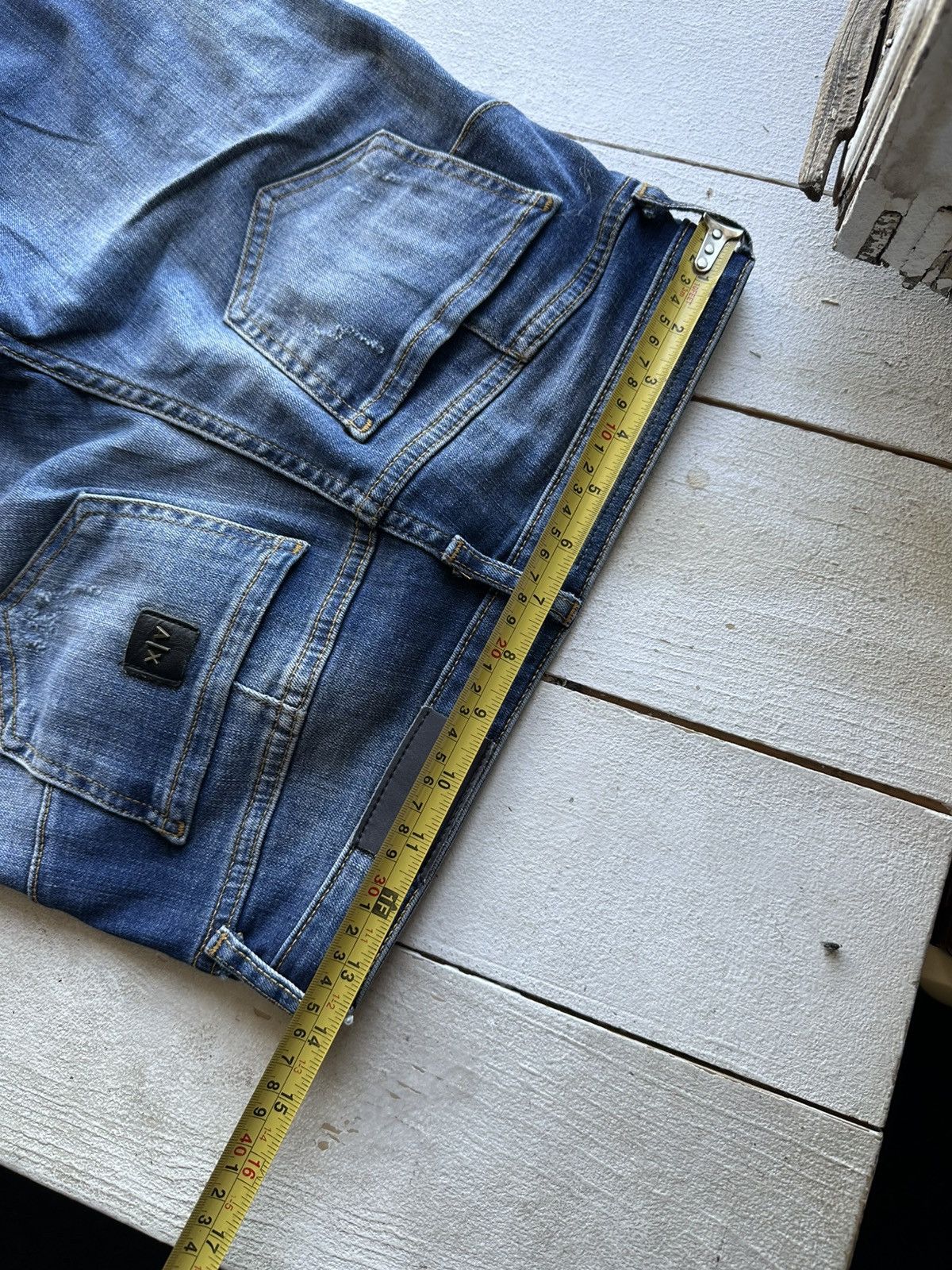 Armani 🚨Gothic Armani Regular Slim relax Flared Jeans Womens Size 27" / US 4 / IT 40 - 12 Thumbnail