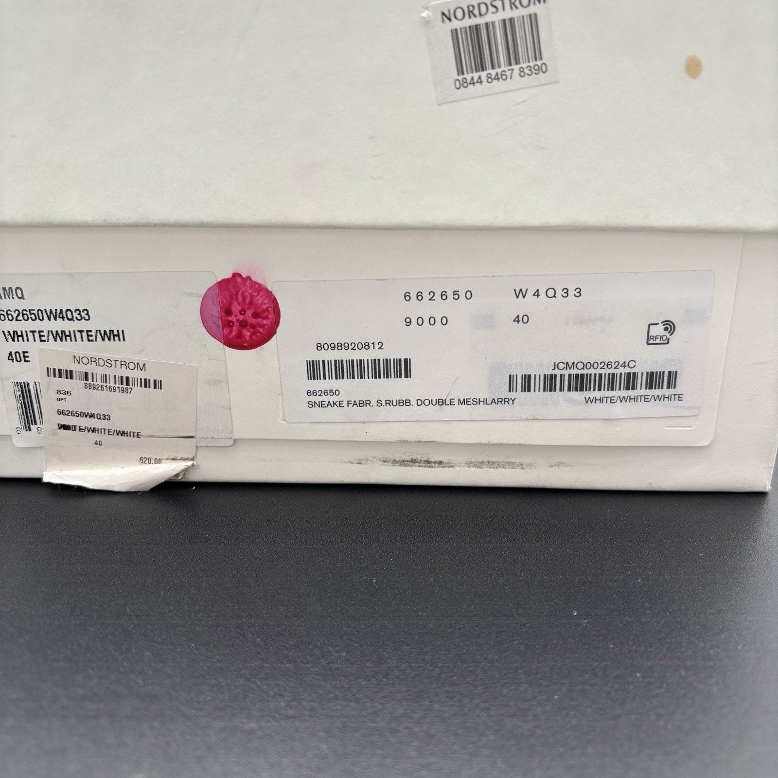 Alexander McQueen Alexander McQueen ‘ White Transparent ‘| EXCELLENT CONDITION Size US 7 / EU 40 - 22 Thumbnail