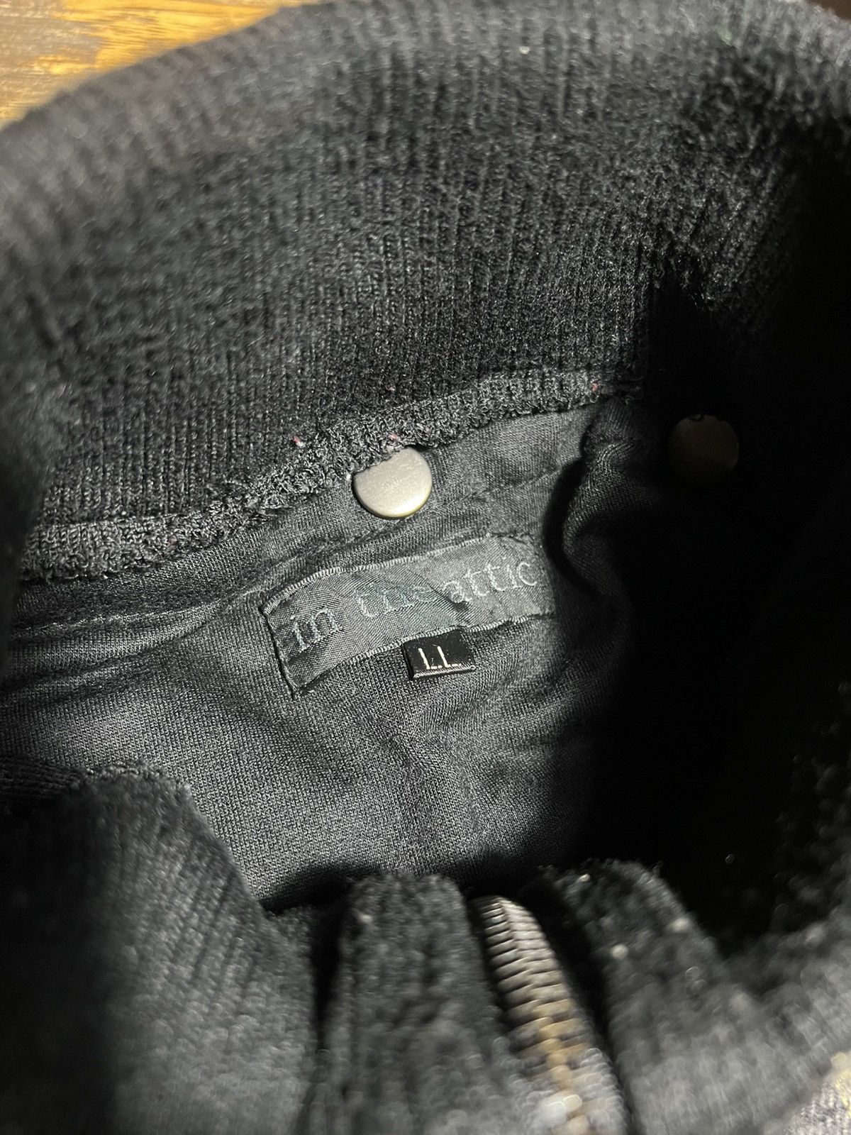 In The Attic Inthe Attic Double Collar Zipper Jacket Size US L / EU 52-54 / 3 - 10 Thumbnail