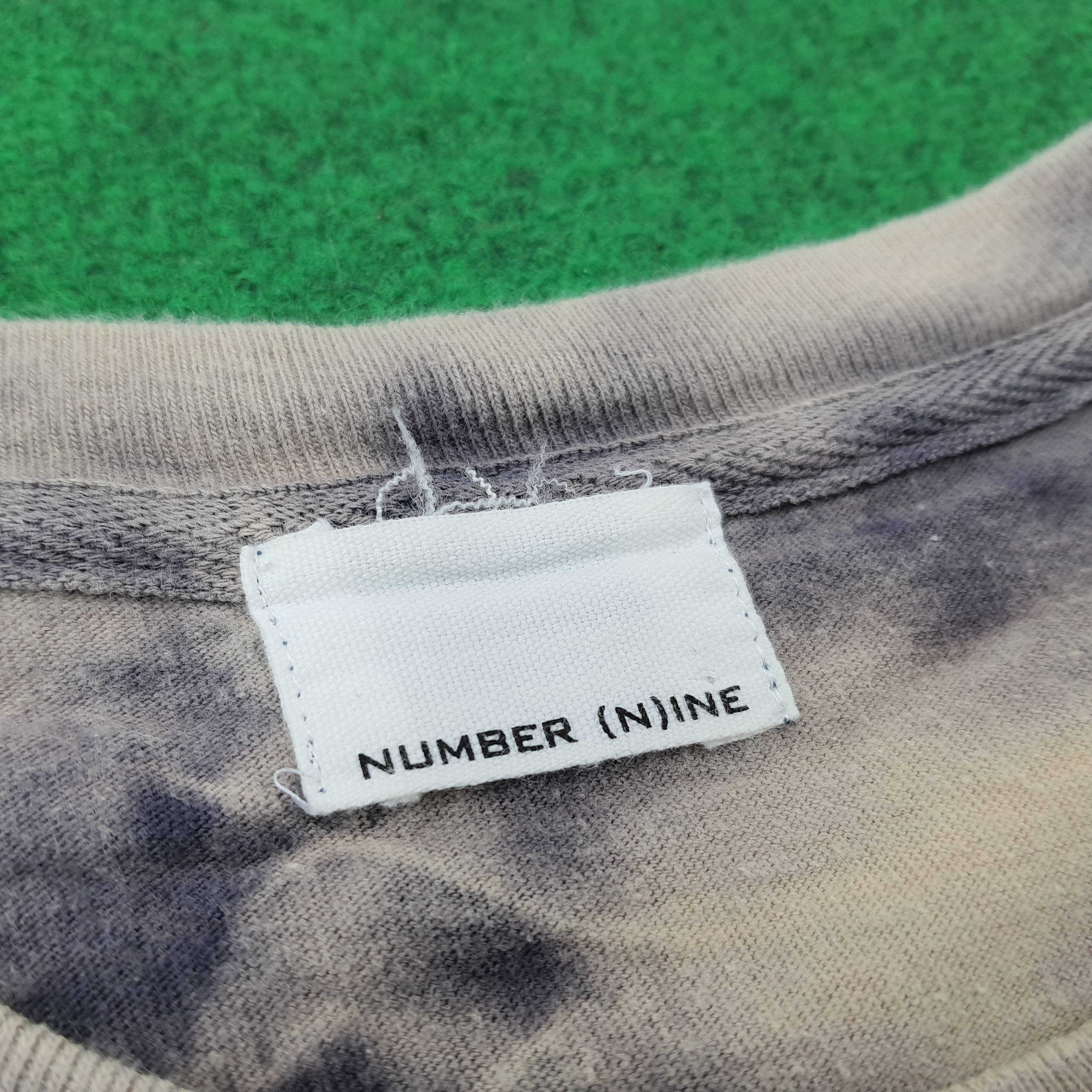 Japanese Brand × Number (N)ine × Vintage Vintage Number Nine Japan Brand Long Sleeve Tshirt C219N15 Size US XL / EU 56 / 4 - 5 Thumbnail