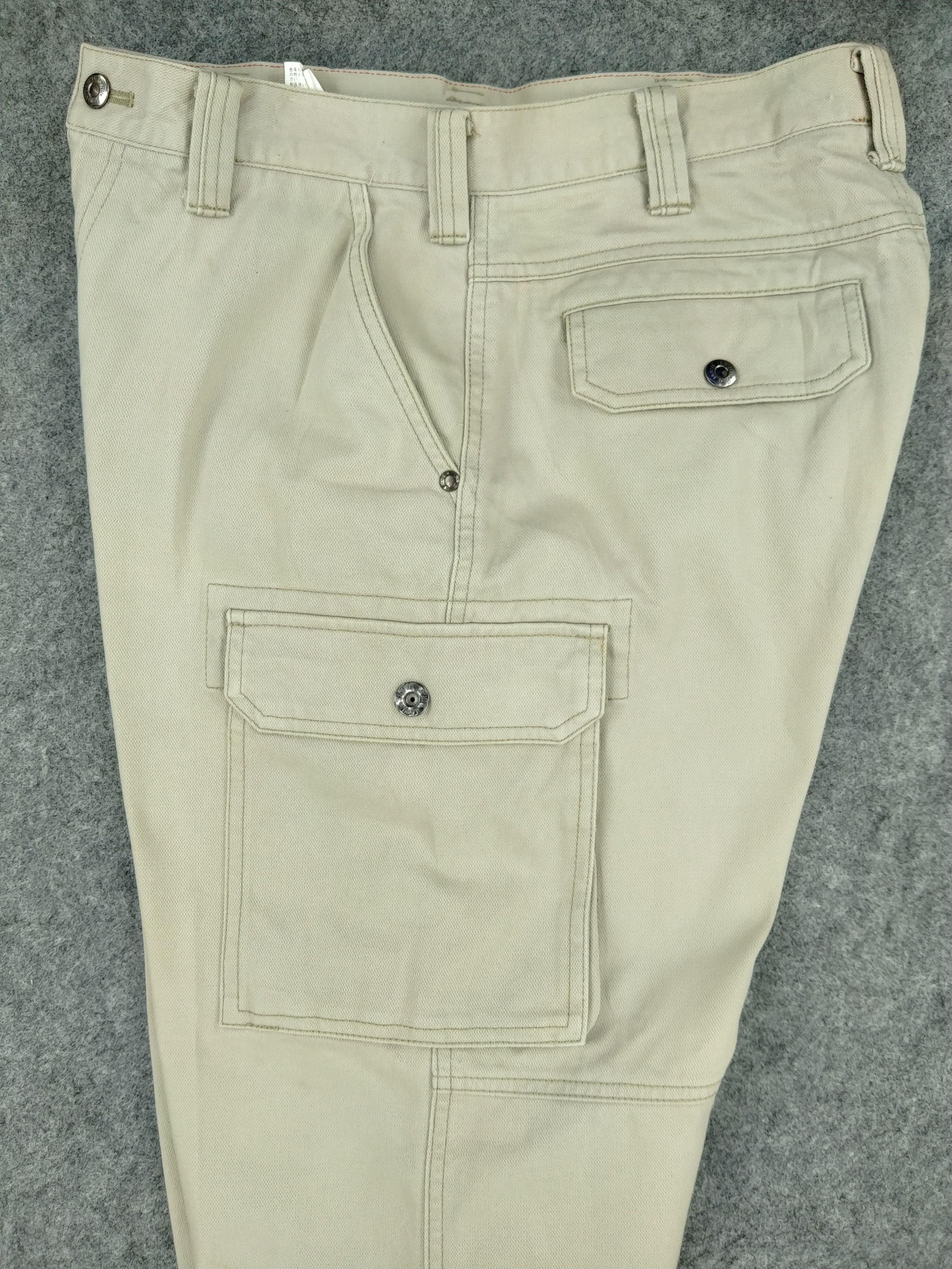Japanese Brand Jawin Japanese Brand Cargo Multi Pocket Pants 30x27.5 CP185 Size US 30 / EU 46 - 4 Thumbnail