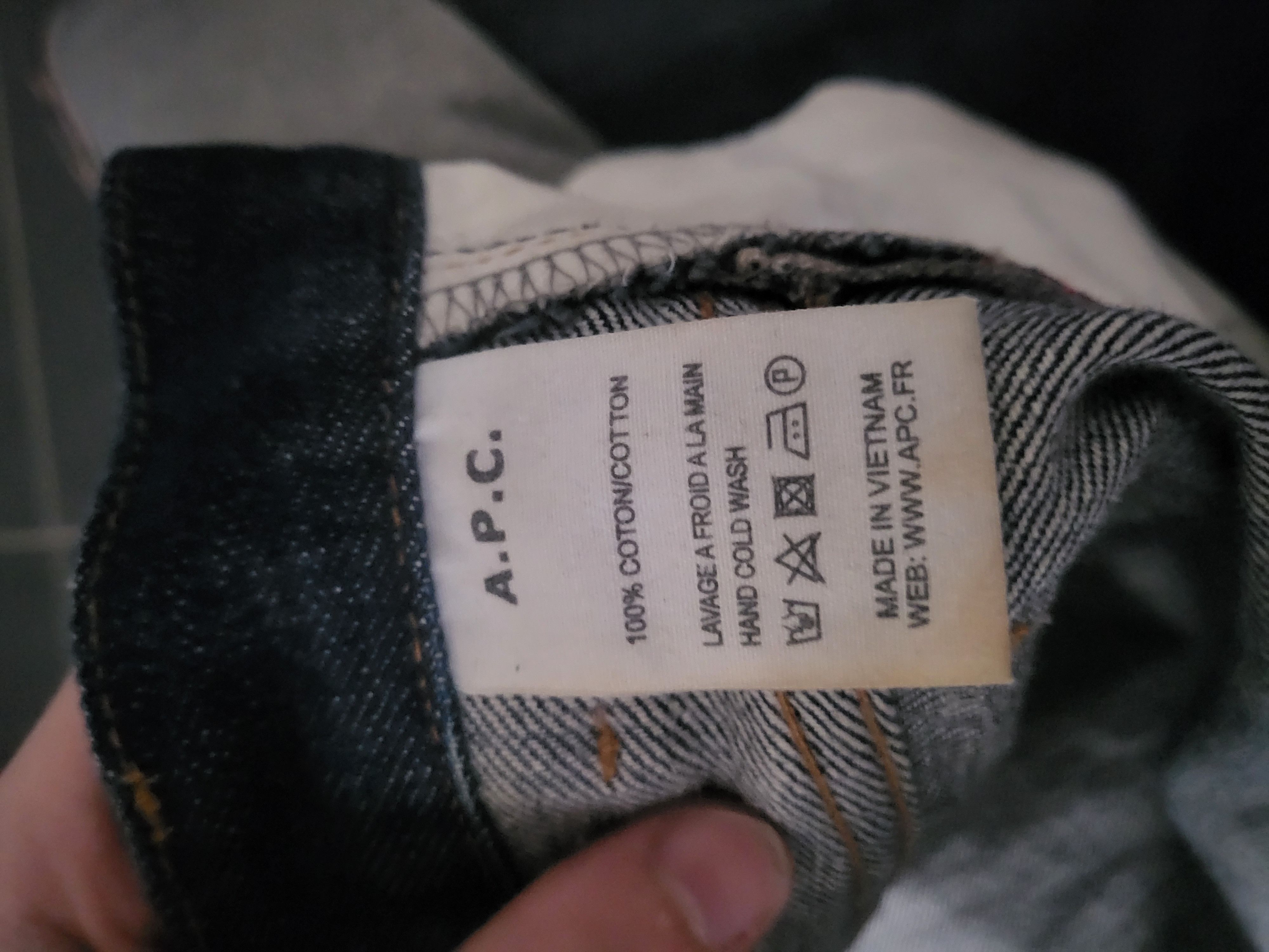 A.P.C. Petit Standard Size US 28 / EU 44 - 4 Thumbnail