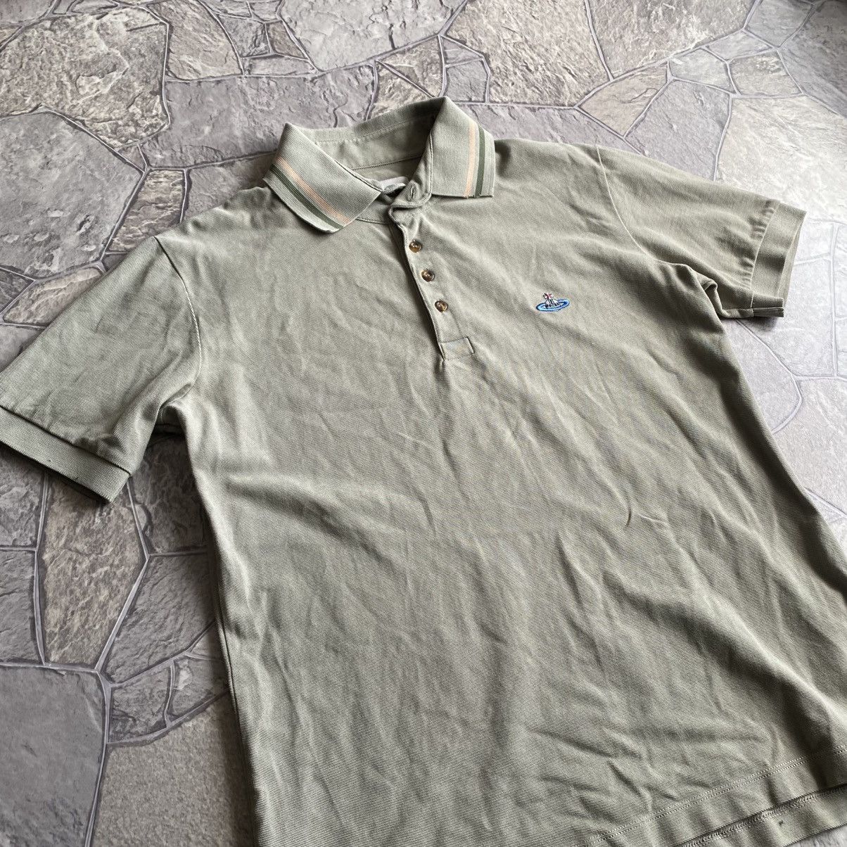Vivienne Westwood Vivienne Westwood Polo T-Shirt Orb Logo Luxury Size US L / EU 52-54 / 3 - 3 Thumbnail