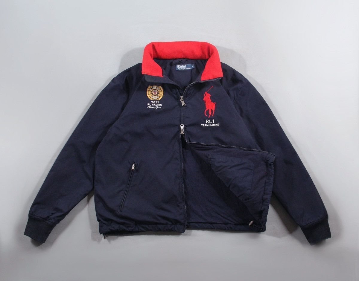 Ralph Lauren Ralph Lauren RL1 Team Racing Vintage 90s Polo 2011 Jacket L Size US L / EU 52-54 / 3 - 3 Thumbnail