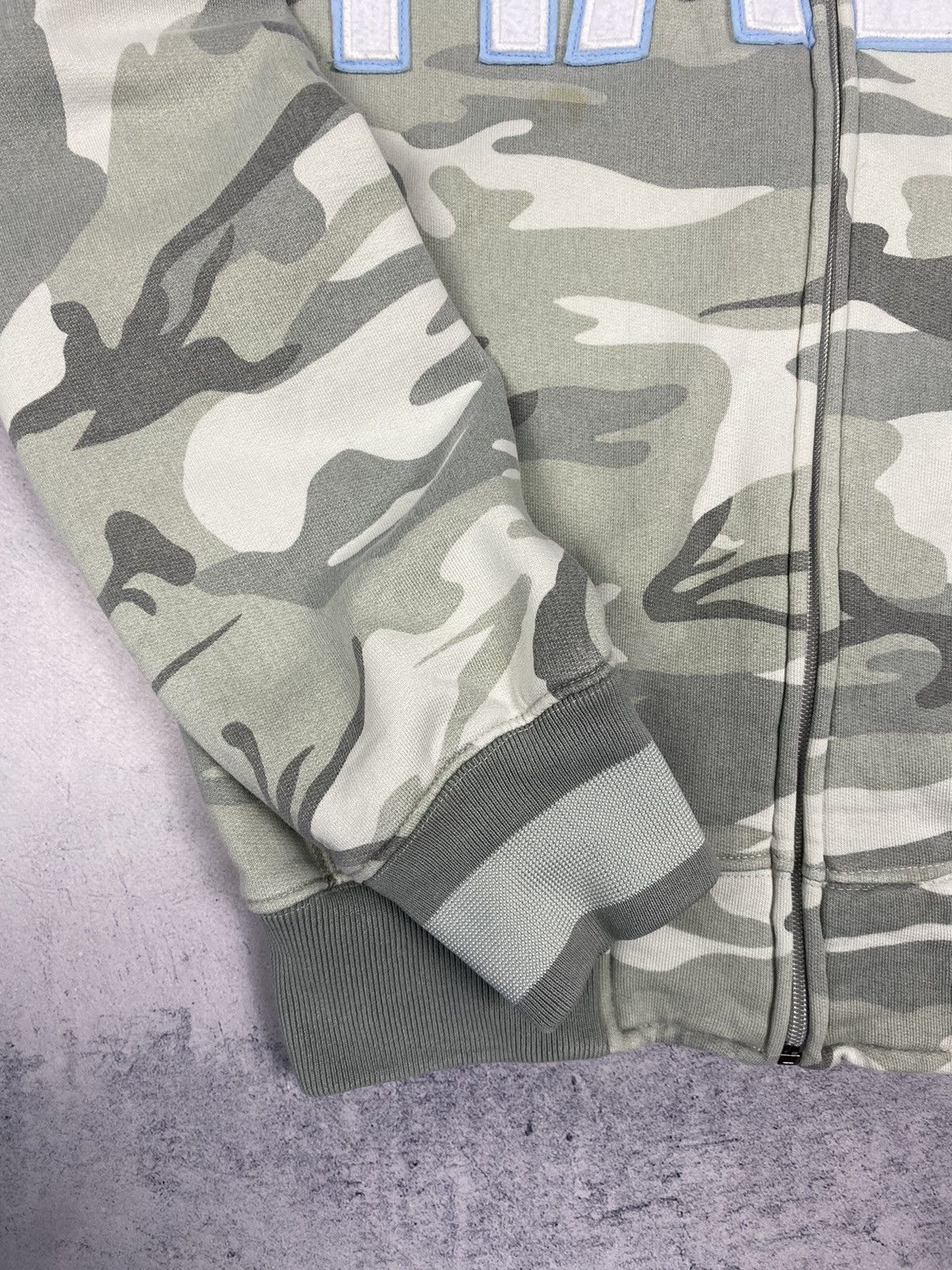 Kappa Kappa Italia Italy Track Jacket Full Zip Camo Overprint Size US S / EU 44-46 / 1 - 5 Thumbnail
