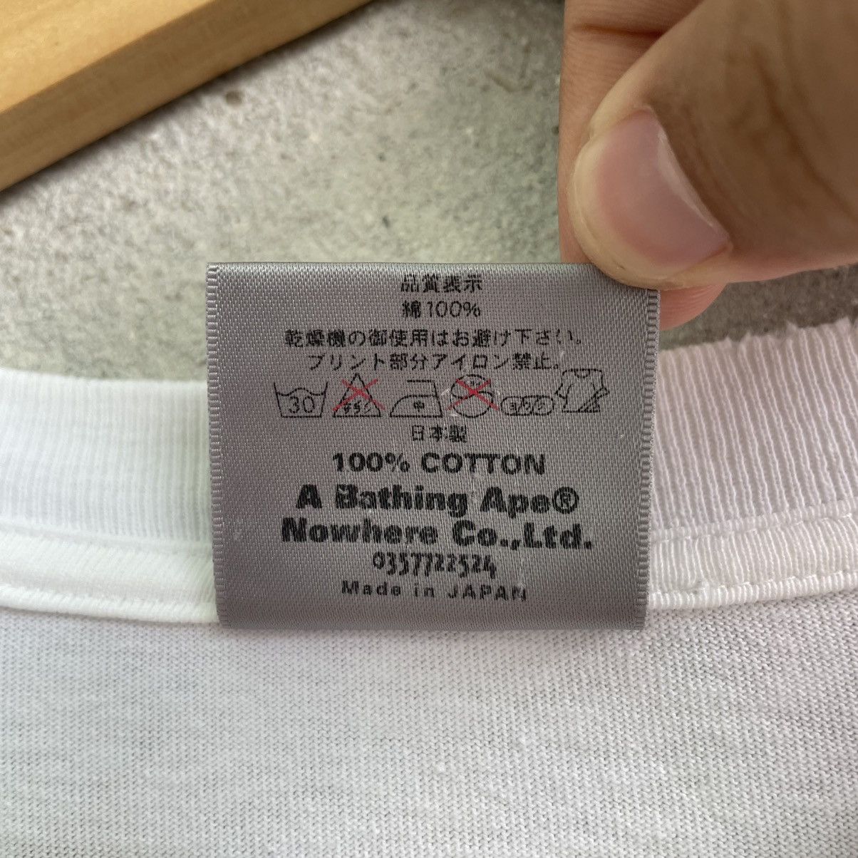 Bape Vintage OG BAPE Mad Face College Tee Shirt Size US L / EU 52-54 / 3 - 4 Thumbnail