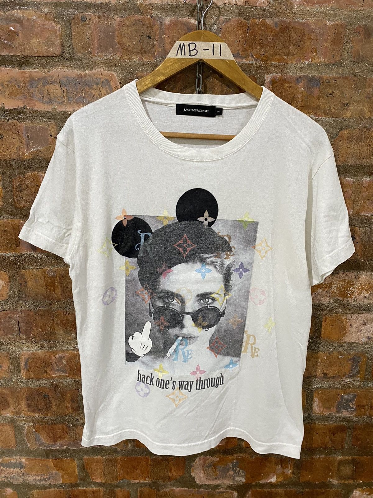 JACKROSE 2000s Jackrose fucked girl tee Size US M / EU 48-50 / 2 - 2 Thumbnail