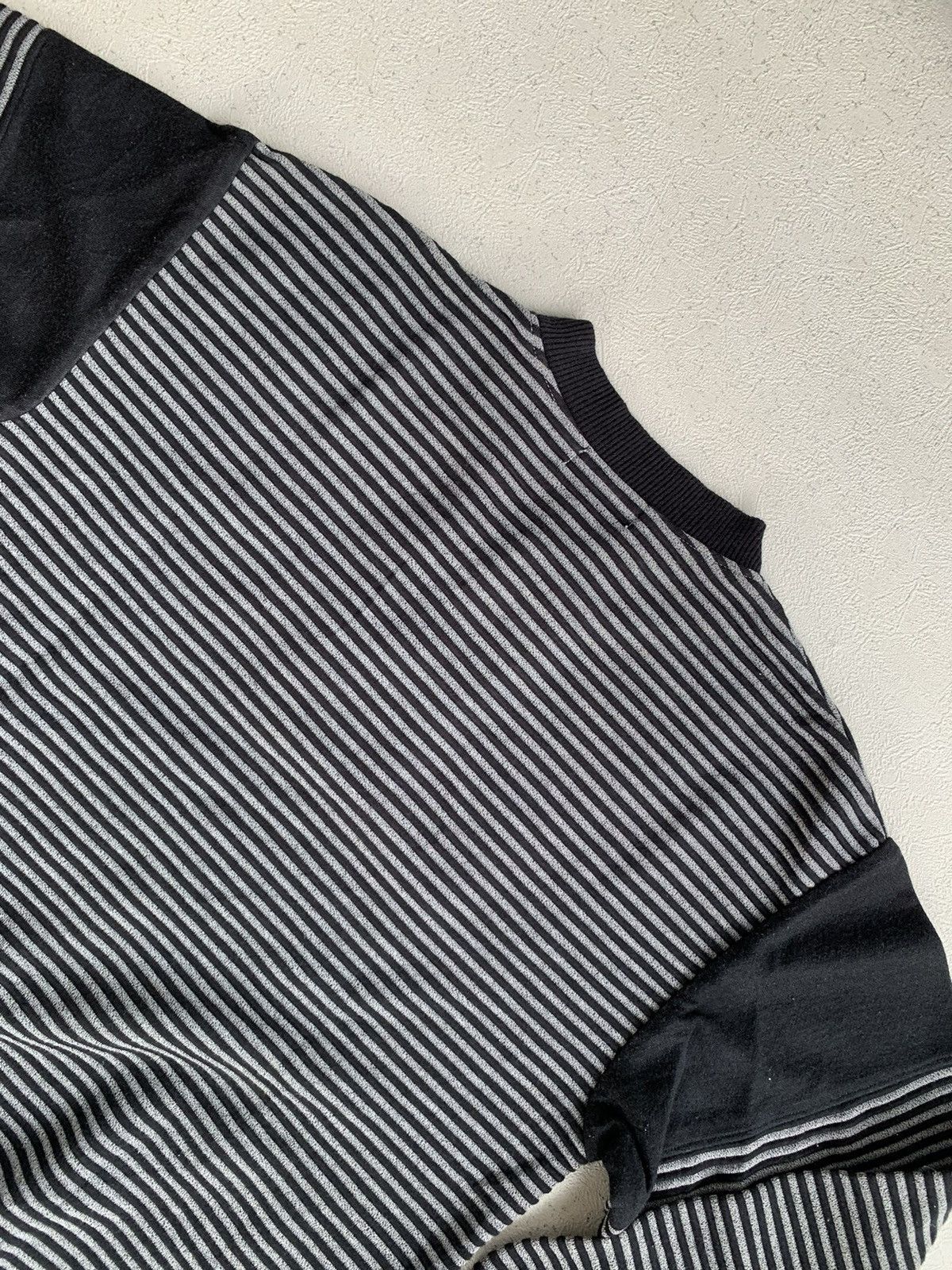 Le Grande Bleu (L.G.B.) Y2K JLC CLUB STRIPE JAPANESE SWEATSHIRT IFSIX LGB STYLE Size US L / EU 52-54 / 3 - 16 Thumbnail