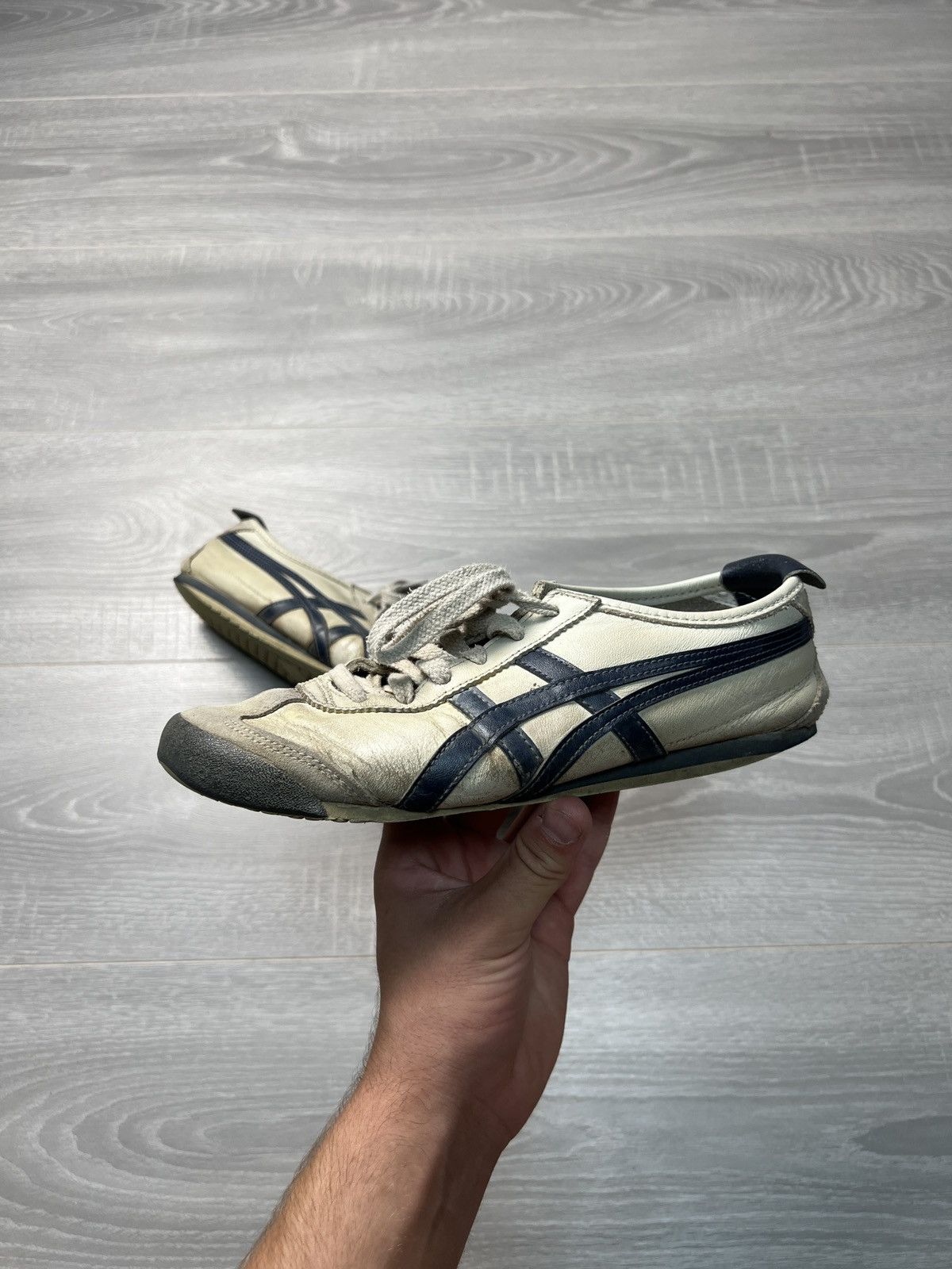 Asics × Onitsuka Tiger × Vintage Rare Vintage Asics Onitsuka Tiger Mexico 66 Leather Shoes Size US 5.5 / EU 38 - 6 Thumbnail
