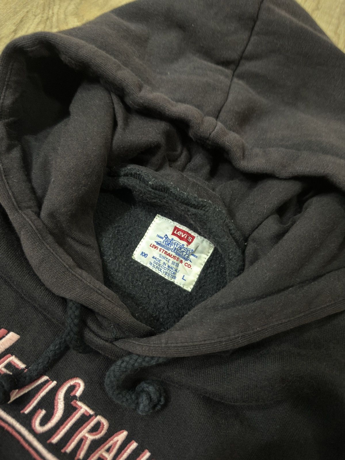 Levi's × Vintage VINTAGE LEVIS HOODIE Size US L / EU 52-54 / 3 - 3 Thumbnail