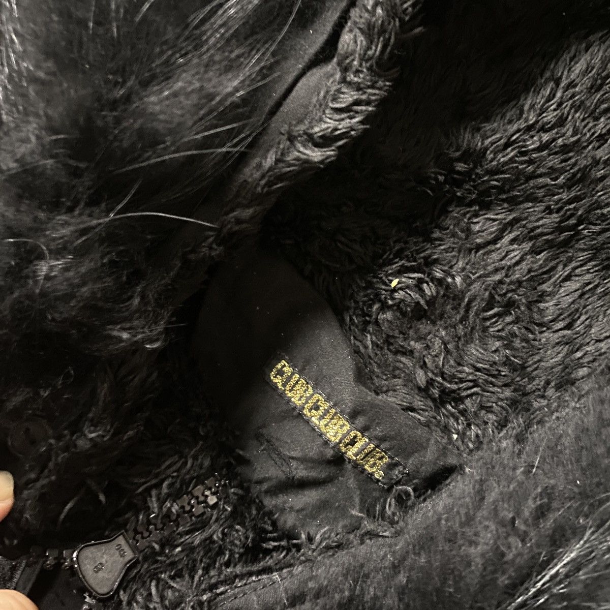 Le Grande Bleu (L.G.B.) 2000's ClubClub Fur Faux Parka Jacket Size US M / EU 48-50 / 2 - 11 Thumbnail
