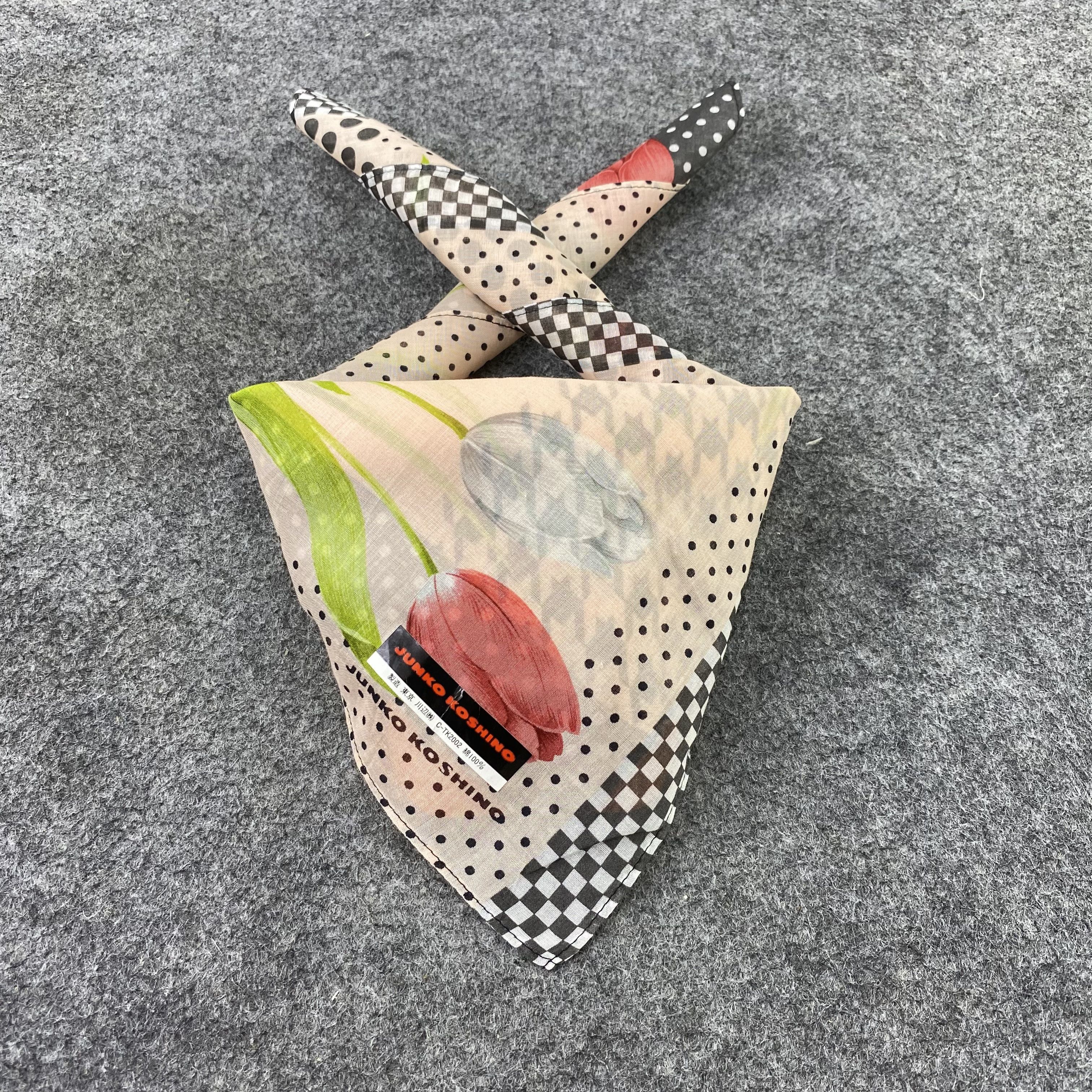 Japanese Brand Junko Koshino Handkerchief / Bandana / Neckerchief-B866 Size ONE SIZE - 2 Thumbnail
