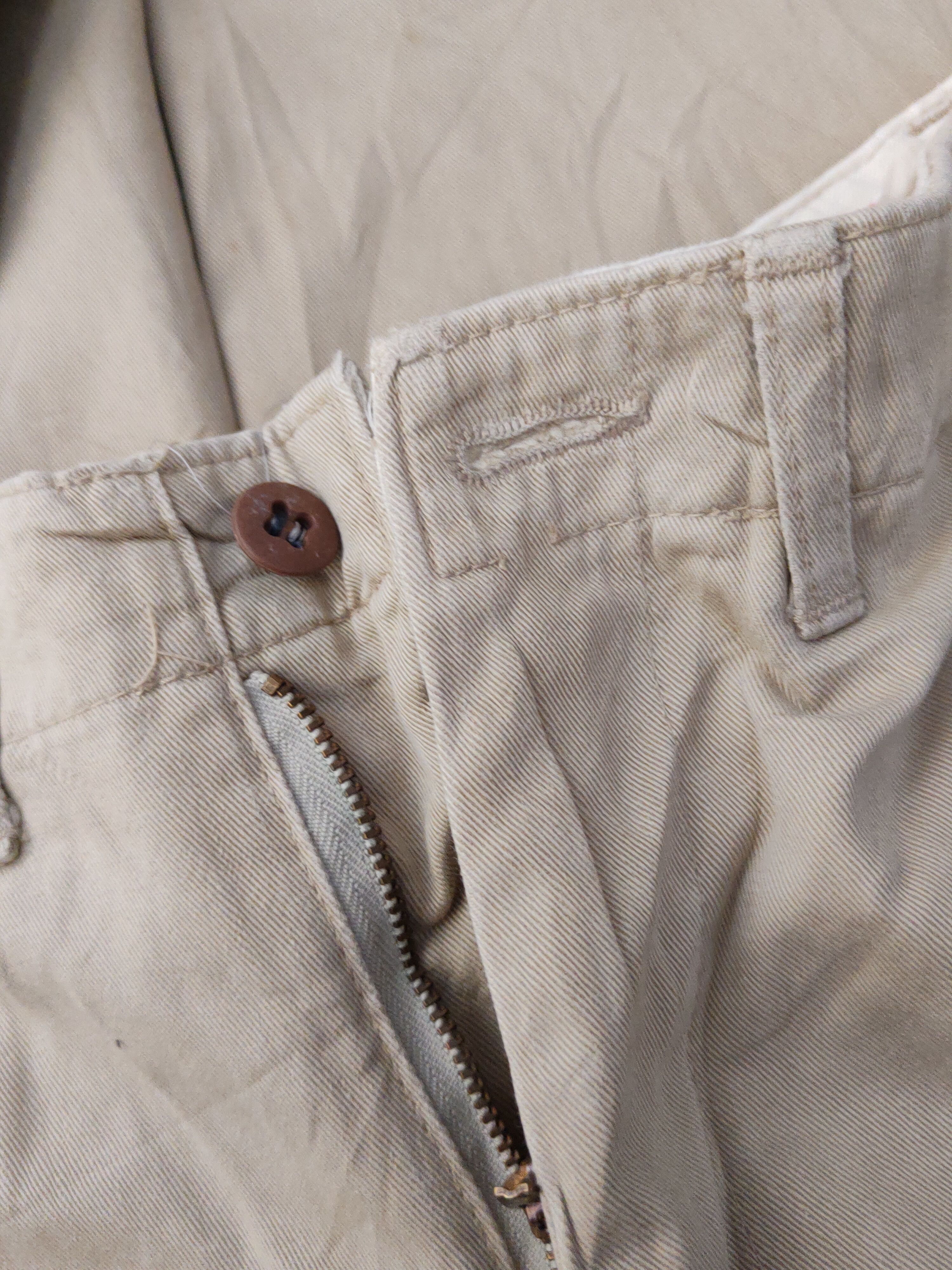 Edwin Edwin Beige chinos vintage Casual Pants #S2514 Size US 29 - 14 Thumbnail
