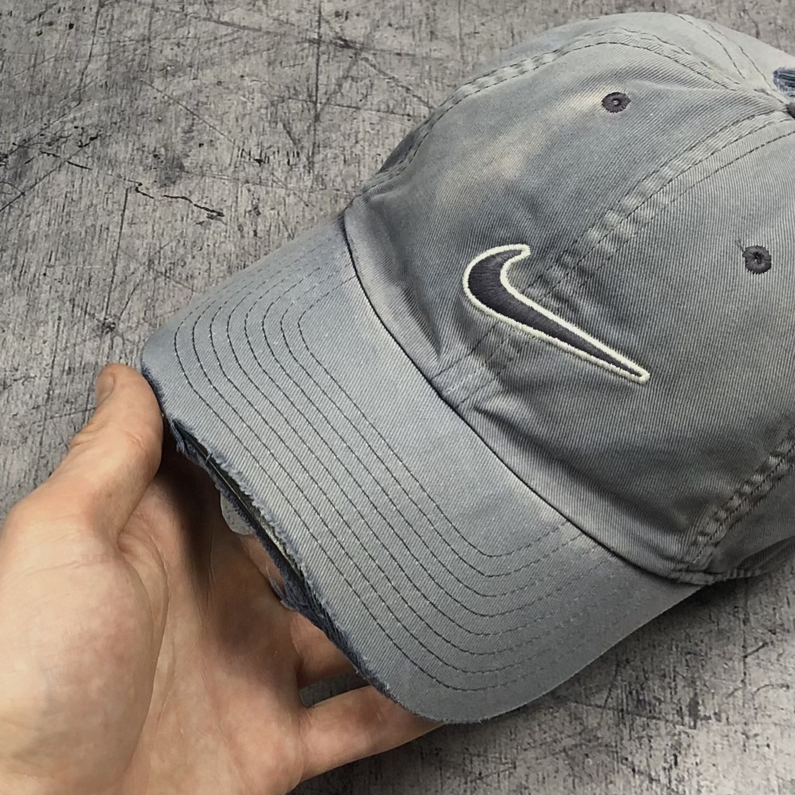Nike 1Of1 Nike Distressed Crazy Mad Cap Size ONE SIZE - 5 Thumbnail
