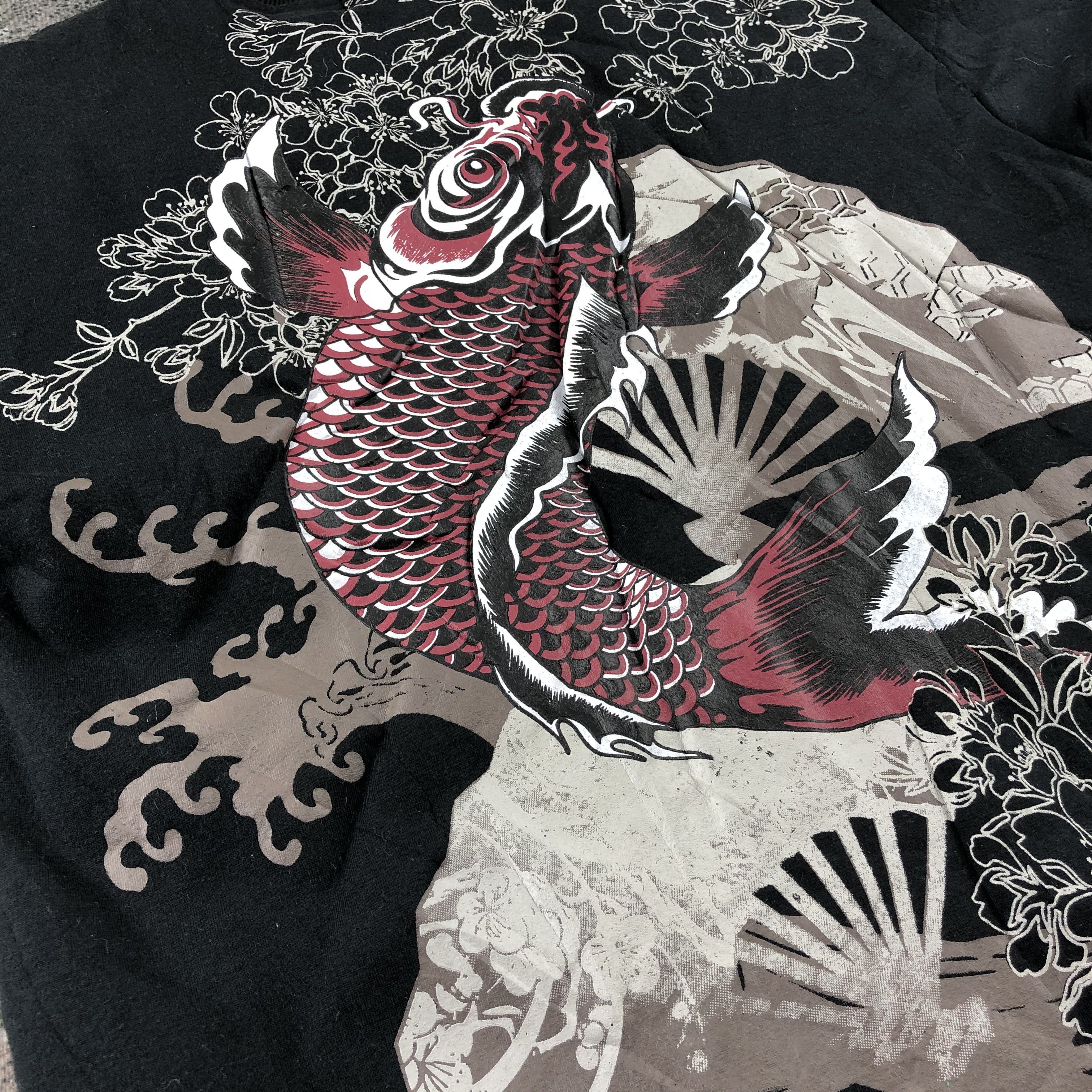 Japanese Brand Japanese Brand Koi Fish Sweatshirt F148 Size US M / EU 48-50 / 2 - 4 Thumbnail