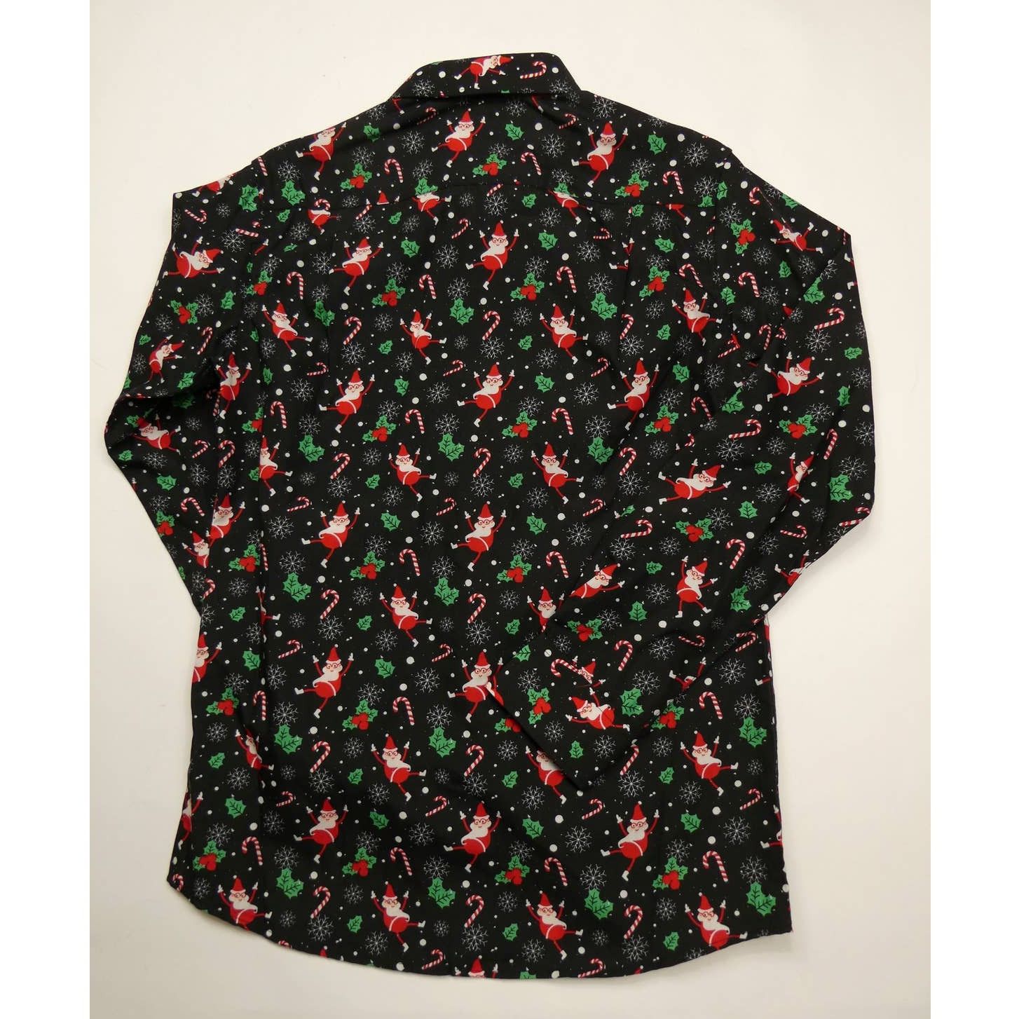 Jeff Banks Christmas Button Front Men's S Shirt long sleeve Simon Banks Size US S / EU 44-46 / 1 - 2 Thumbnail