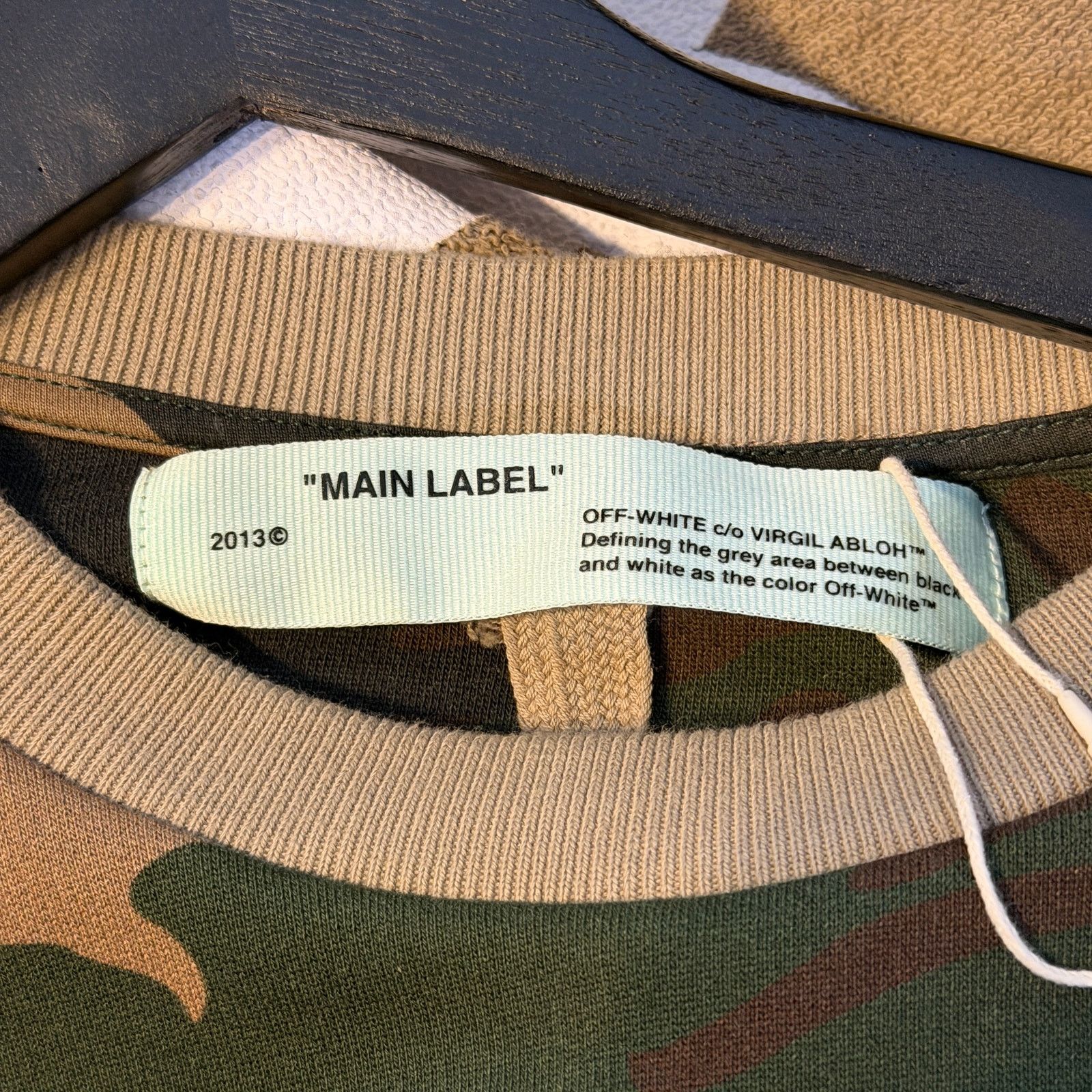 Off-White Off-White Reconstructed Camouflage Sweatshirt Size US S / EU 44-46 / 1 - 3 Thumbnail