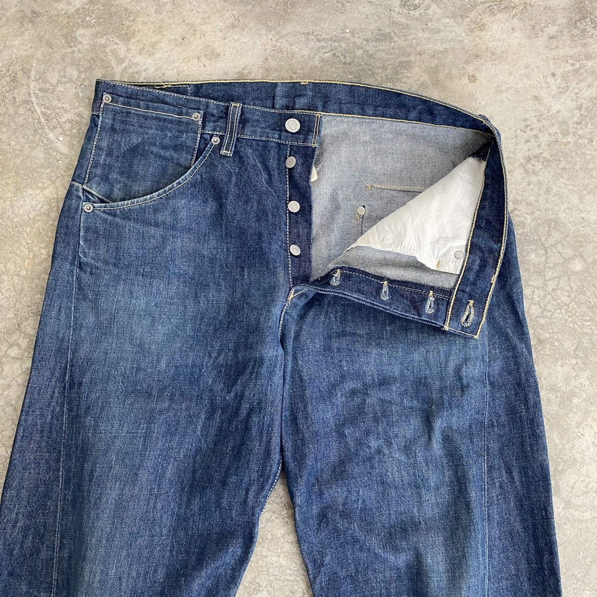 Levi's Vintage Levis Engineered Takuya Kimura Relaxed Denim Jeans Size US 36 / EU 52 - 5 Thumbnail