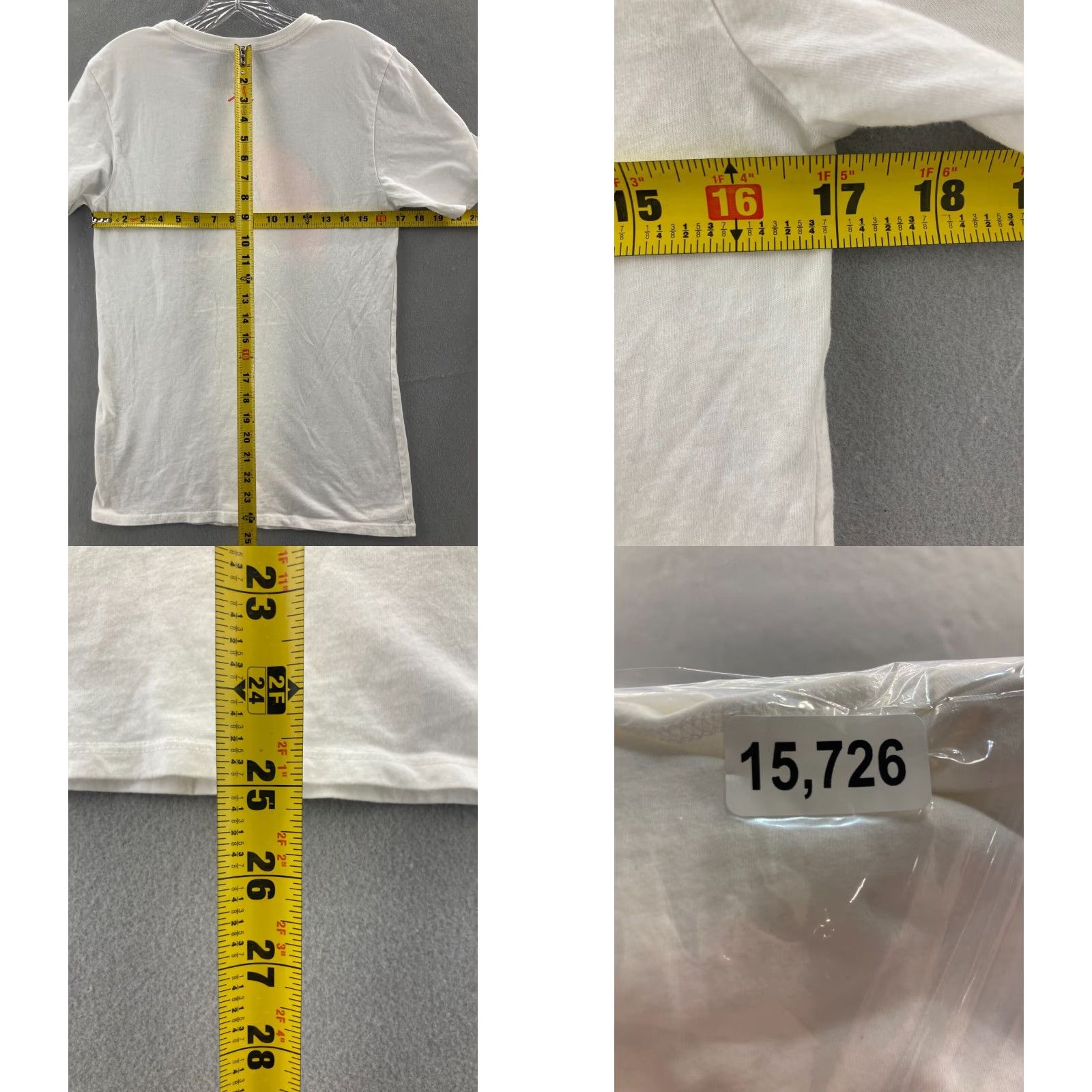 Jordan Brand Jordan T-Shirt Mens Small White Jumpman Crew Neck Size US S / EU 44-46 / 1 - 8 Thumbnail