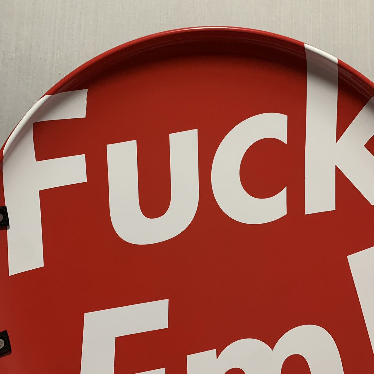Supreme Supreme Large Fuck Em! Red Sled Size ONE SIZE - 3 Thumbnail