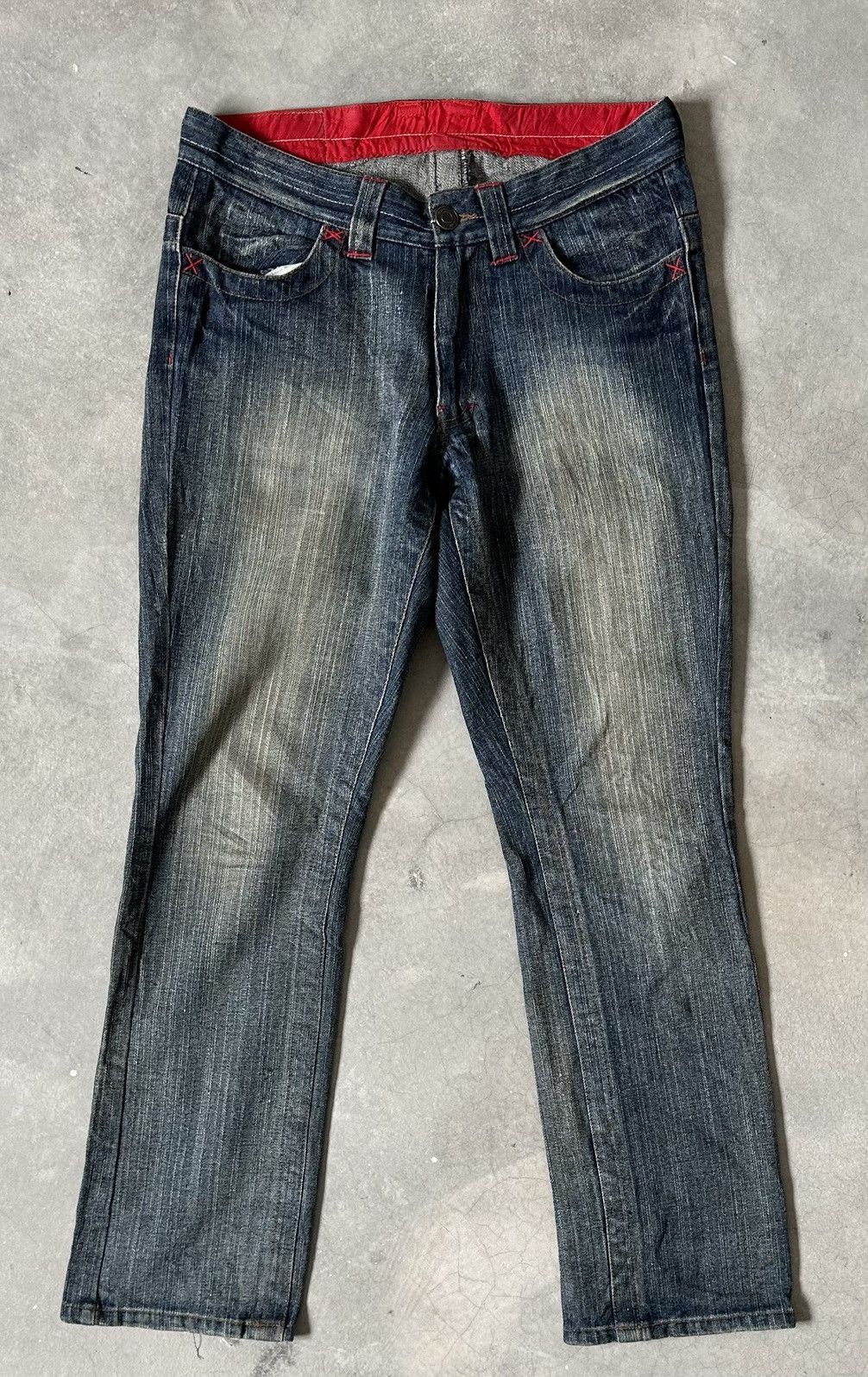 Japanese Brand VINTAGE LALATASTU FLARE PANT Size US 34 / EU 50 - 2 Thumbnail