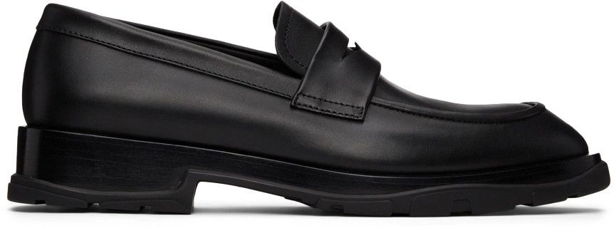 Alexander McQueen o1y1024 Loafers In Black Size US 8 / EU 41 - 1 Thumbnail