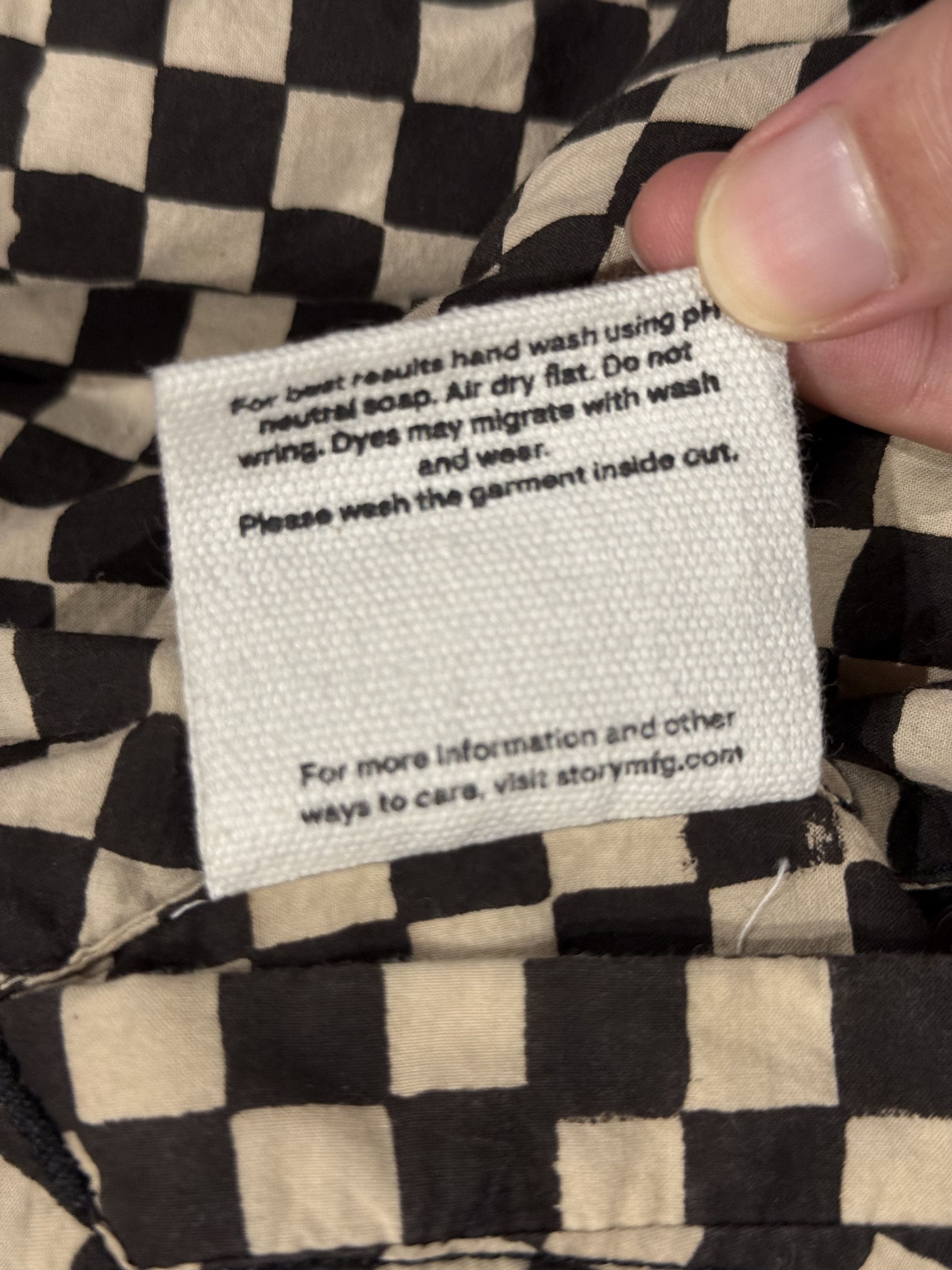 Story Mfg. 💚 Story Mfg. Handmade Seed Bomber Black Wonky-Wear Medium Size US M / EU 48-50 / 2 - 22 Thumbnail