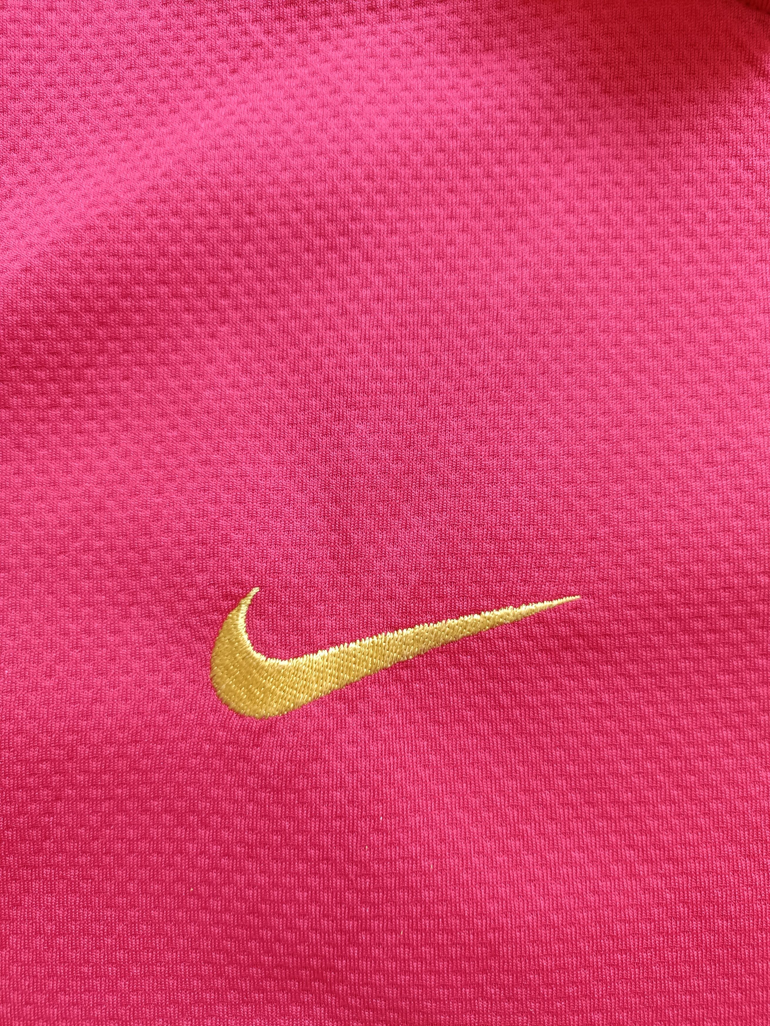 Nike × Vintage Vintage Nike Dri-Fit Soccer Jersey Embroidered Swoosh XL Red Size US XL / EU 56 / 4 - 5 Thumbnail
