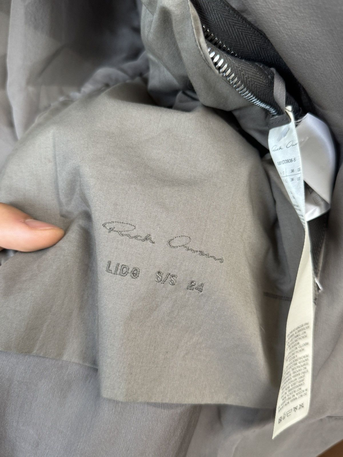 Rick Owens Rick owens24SS Lido Tatoin coat Size US S / EU 44-46 / 1 - 6 Thumbnail